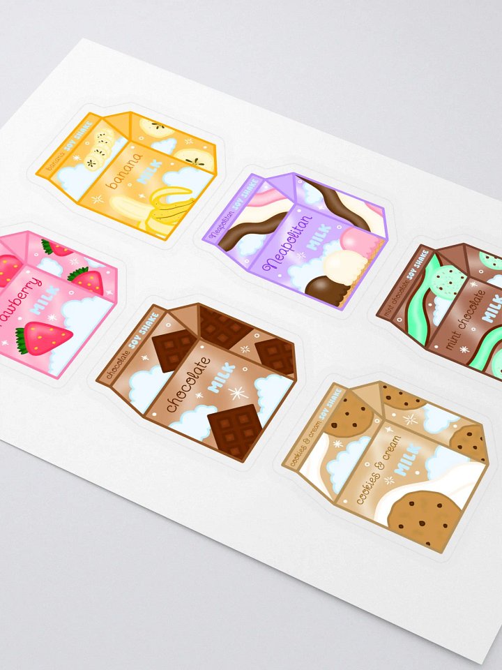 Soy Shake Set Sticker Sheet product image (2)