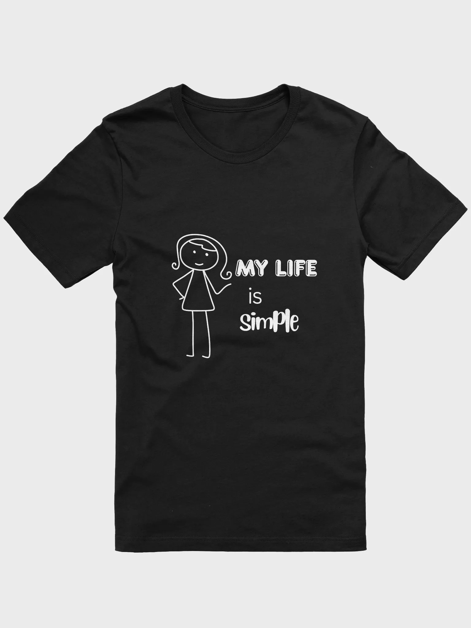 "Simple Life: Him & Coffee Tee" product image (1)