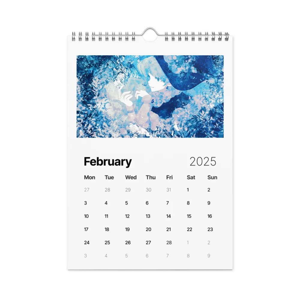 2025 CloudyClairity Calendar product image (5)
