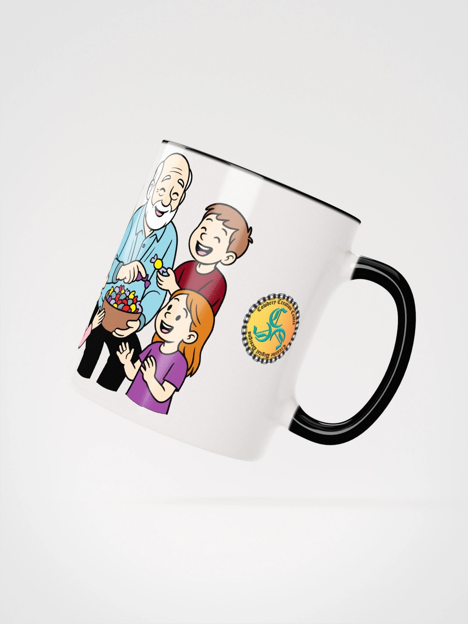 Spoiling Grandkids is my Cardio (Male) 2-Tone Ceramic Mug product image (24)