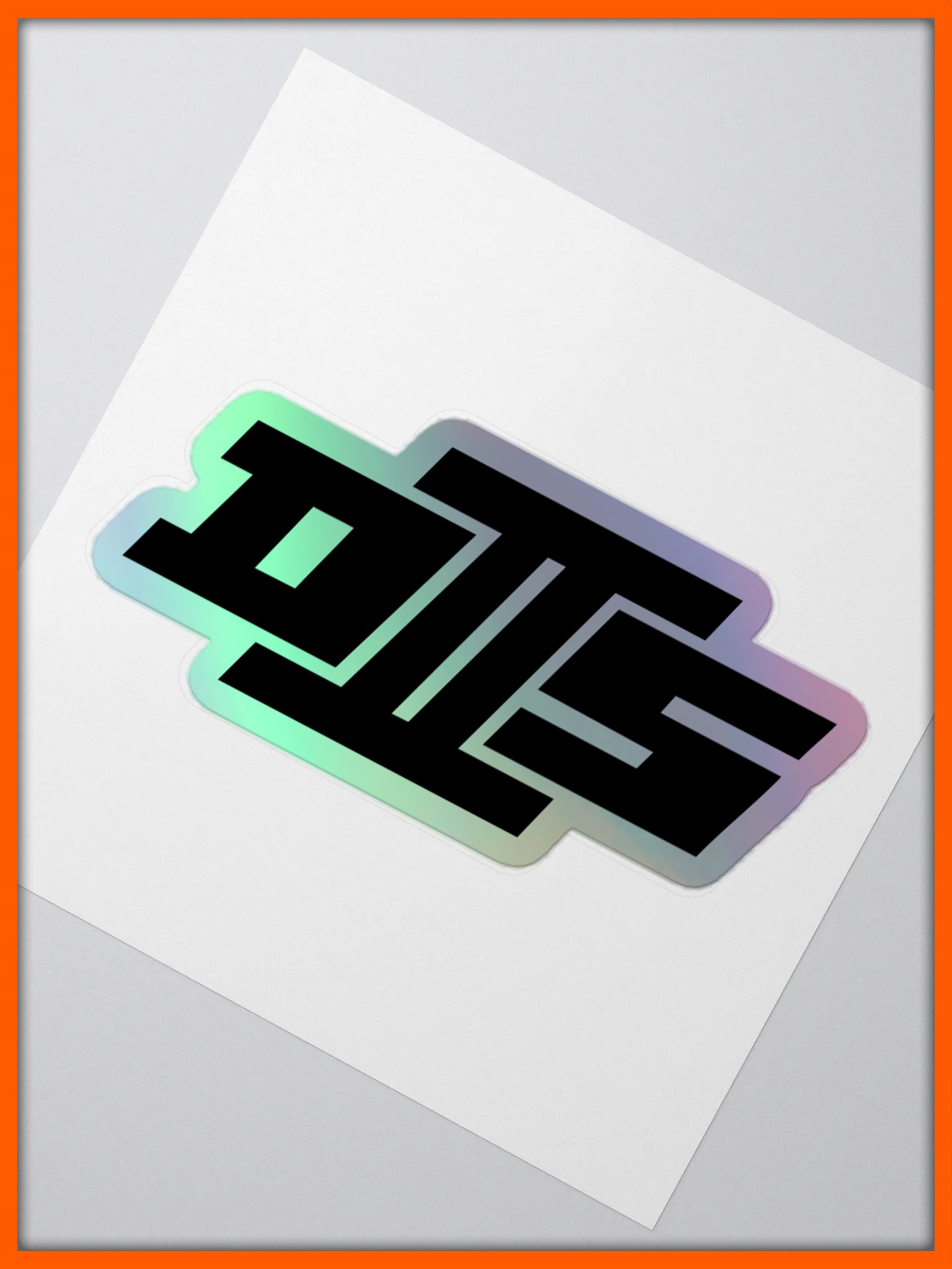 D2S "Coal" Sticker product image (2)