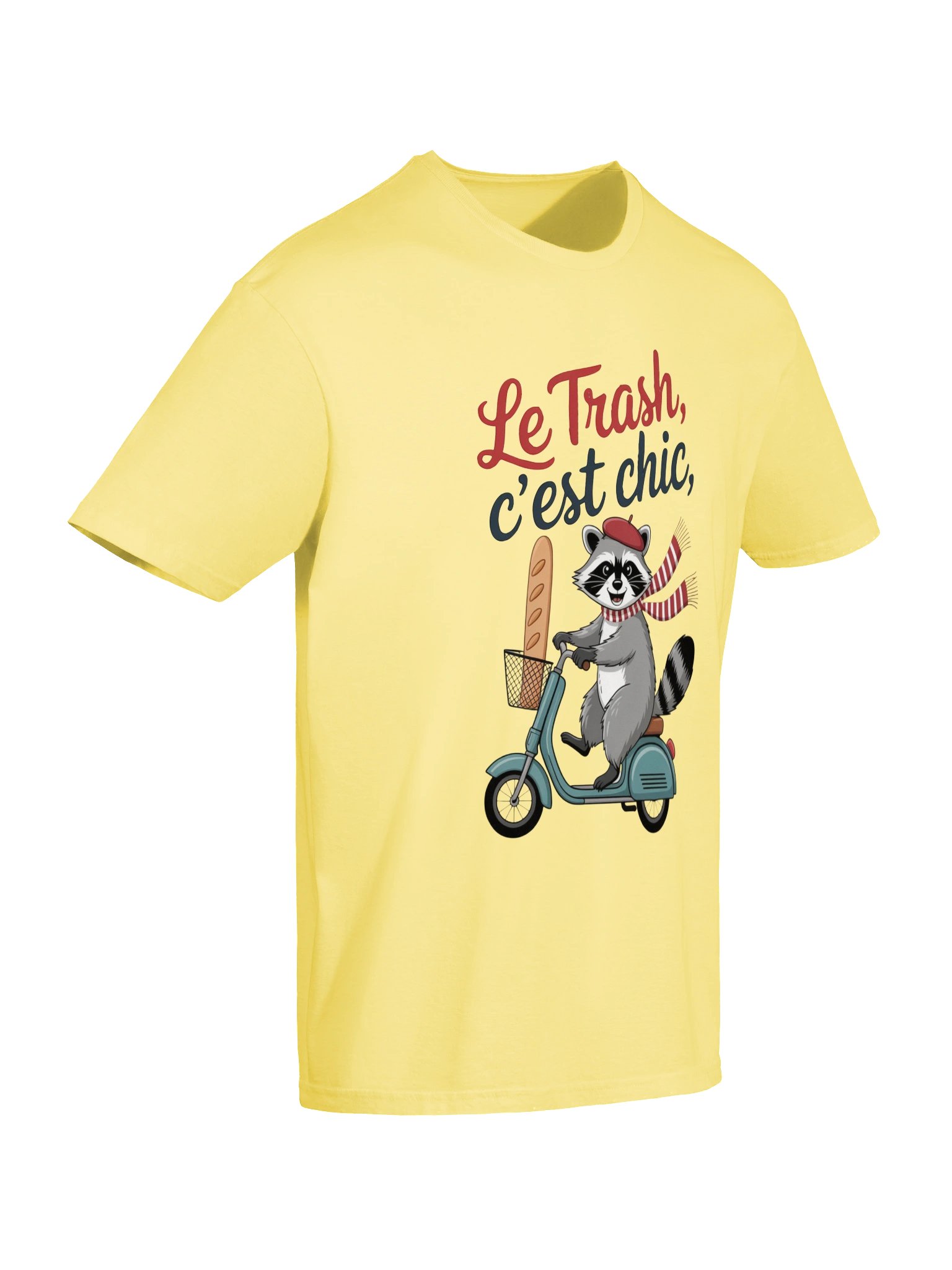 Raccoon T-Shirt | French Chic Trash Panda Graphic Tee for Raccoon Lovers product image (36)