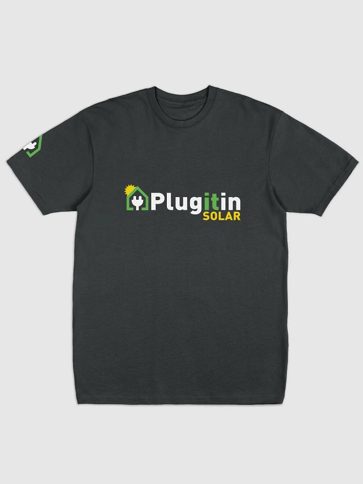 Plug It In Solar High-Quality Men's Premium Heavyweight Tee product image (1)