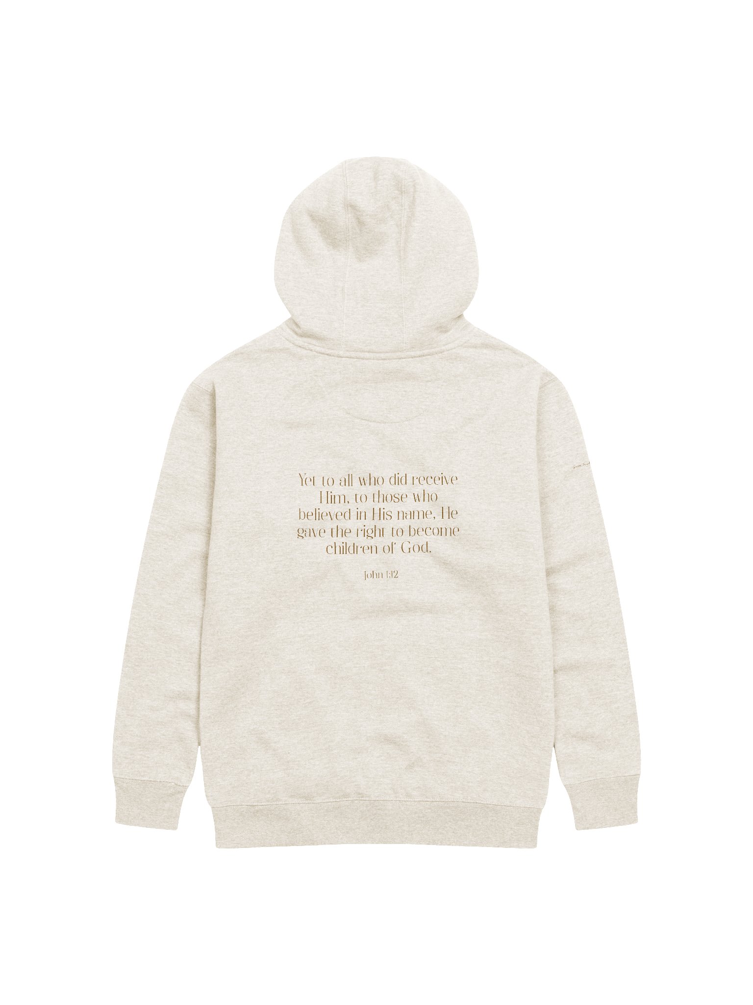 Daughter of the King Premium Hoodie - Bone product image (2)