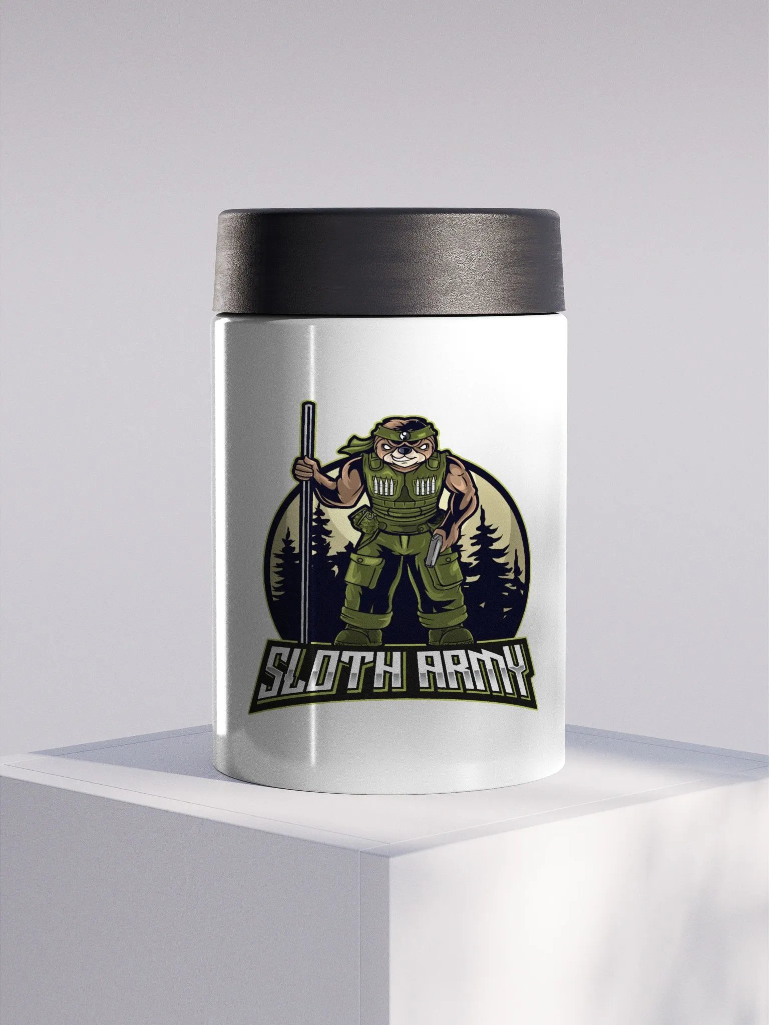 SlothArmy Can Koozie product image (1)
