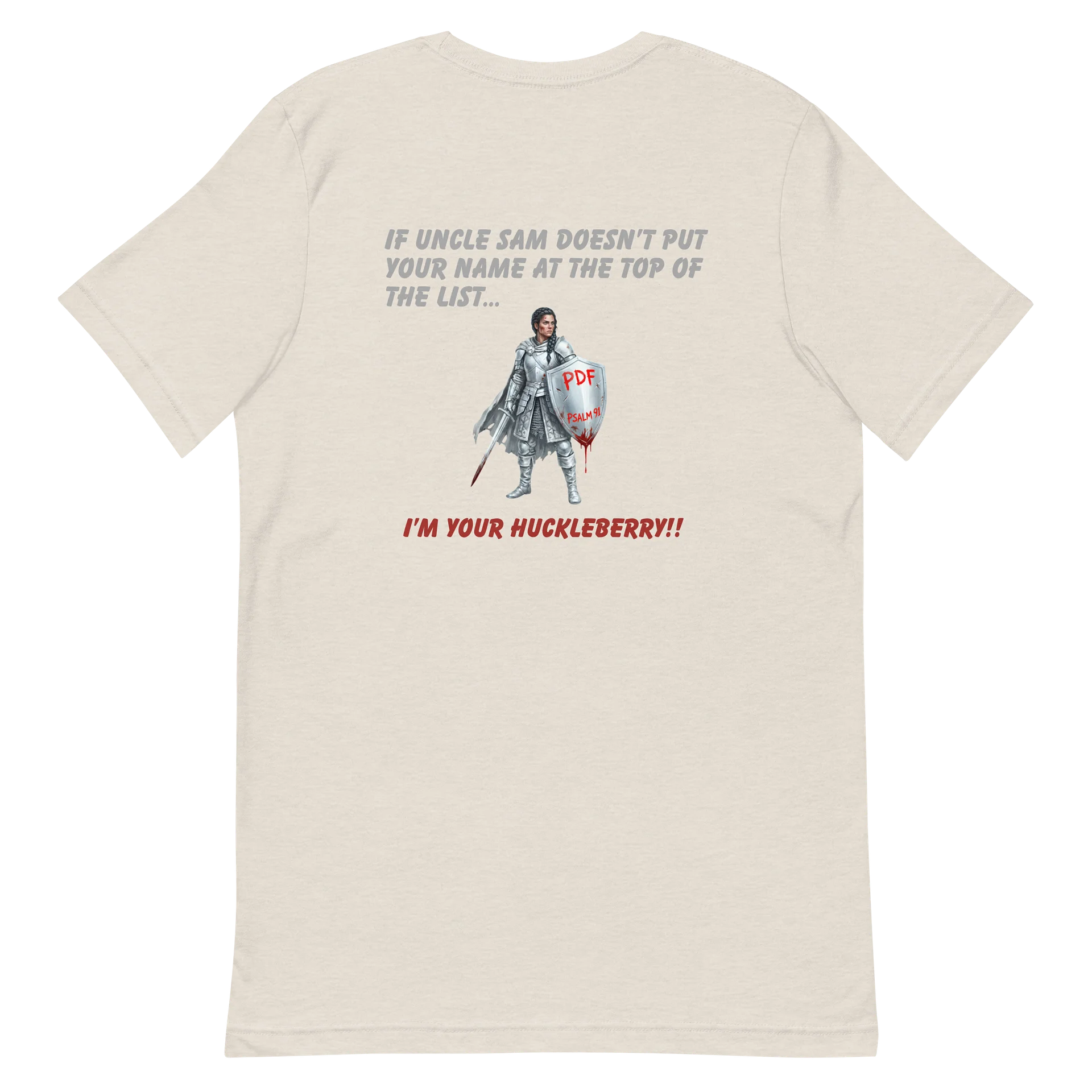 I’m Your Huckleberry! Red Grey 2X-5X product image (64)
