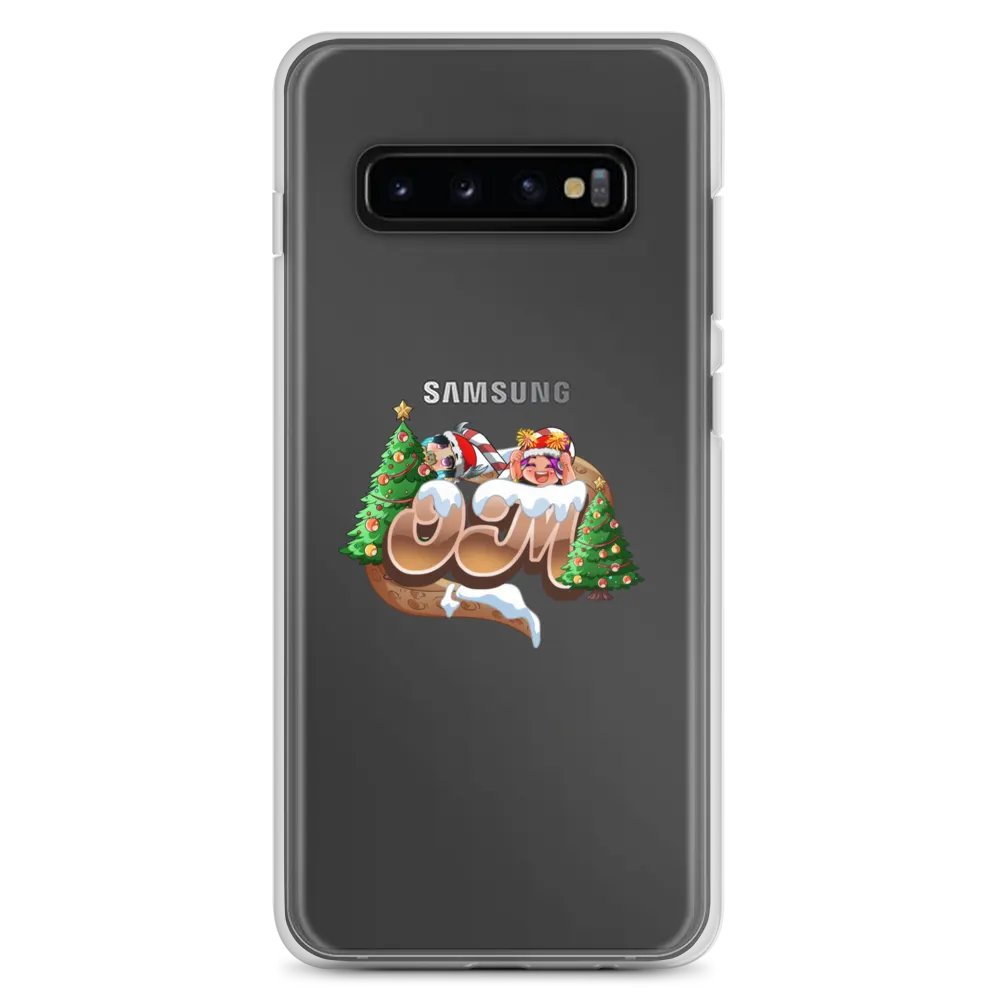 OM FrostyFest Clear Samsung Case product image (2)