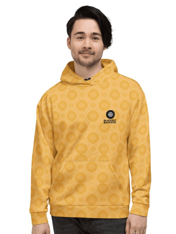 BBB All Over Print Yellow Hoodie product image (7)