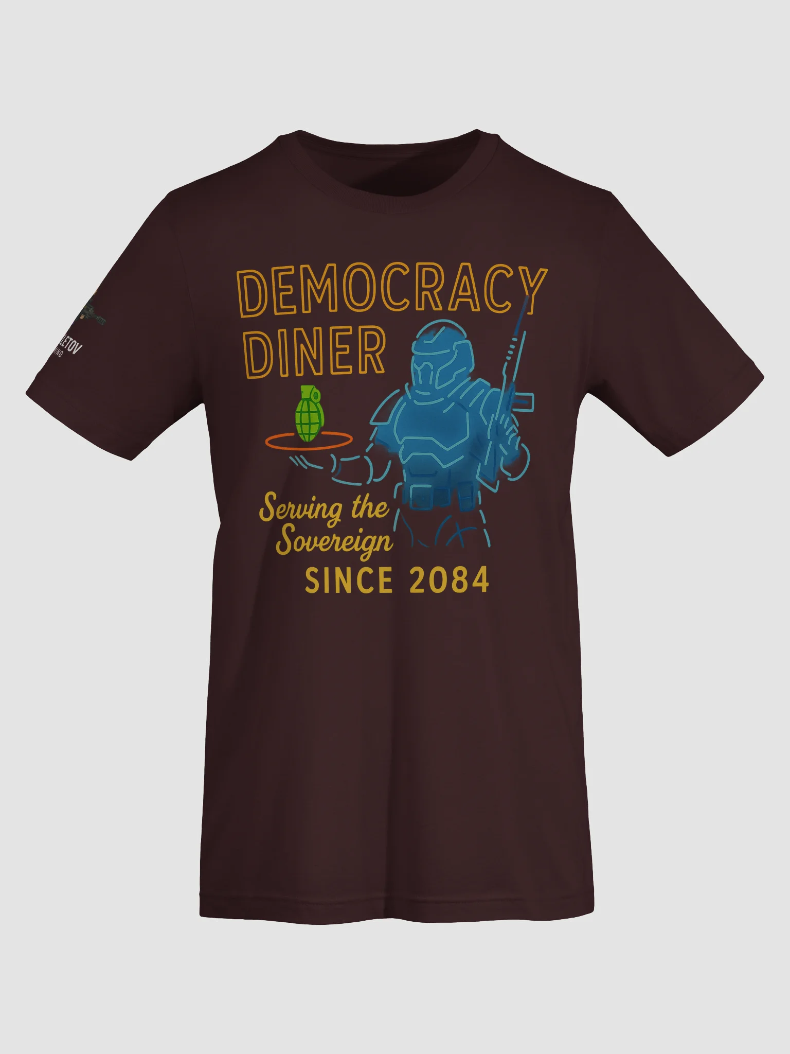 DEMOCRACY DINER NEON TEE product image (55)