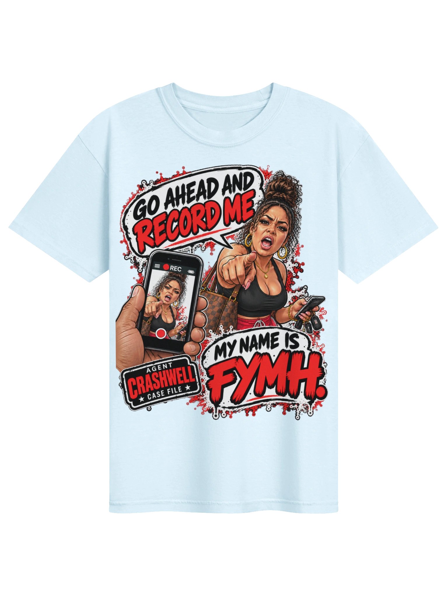 Go ahead and record me tee product image (19)