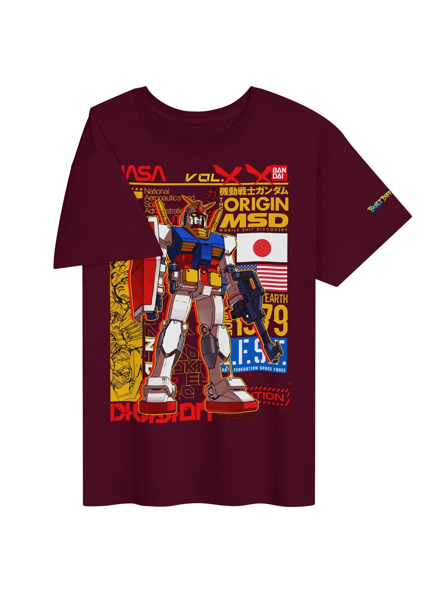 Mecha Command: Origin MSD Poster Tee product image (53)