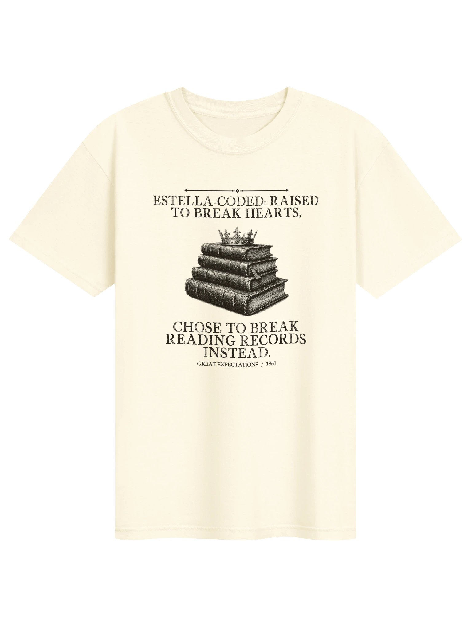 Estella Coded Raised Break Hearts Chose Break -- Great Expectations Tee (Light) product image (1)