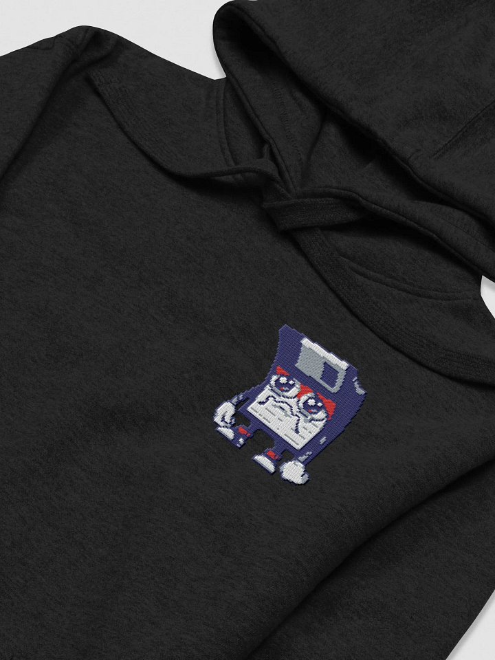 Sad Floppy Disk Embroidered Hoodie product image (1)