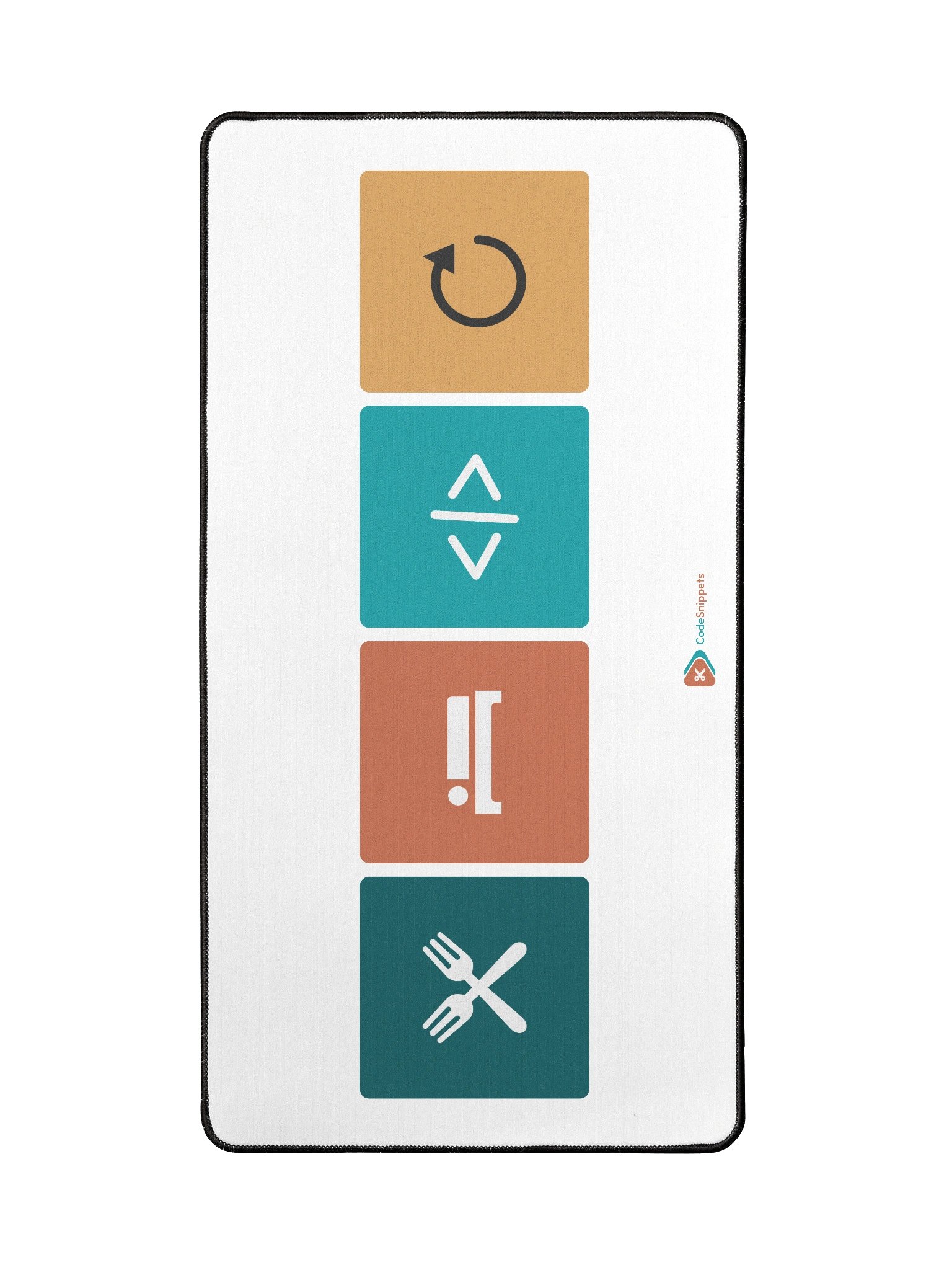 Emoji code Desk Mat — 15.5 x 31.5 product image (2)