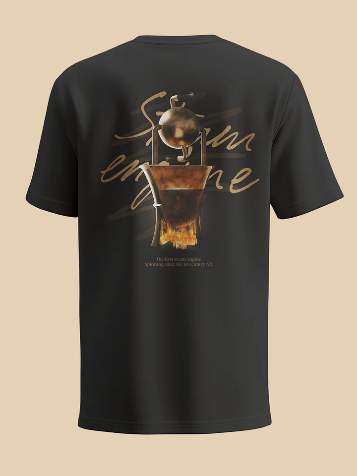 Steam Engine Heavyweight Premium Tee product image (1)