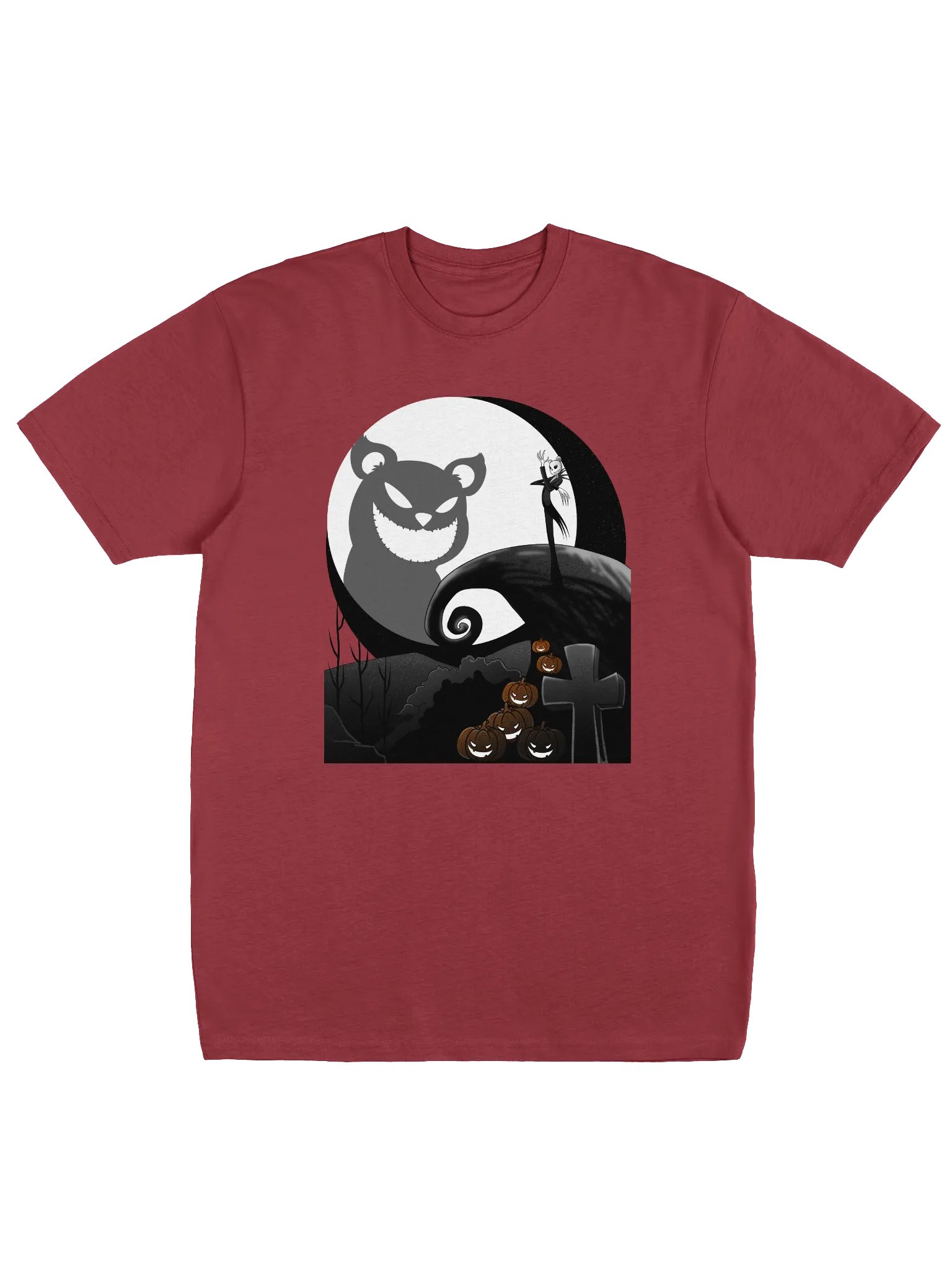 Moonlit Skeleton Hill Men's Tee product image (5)