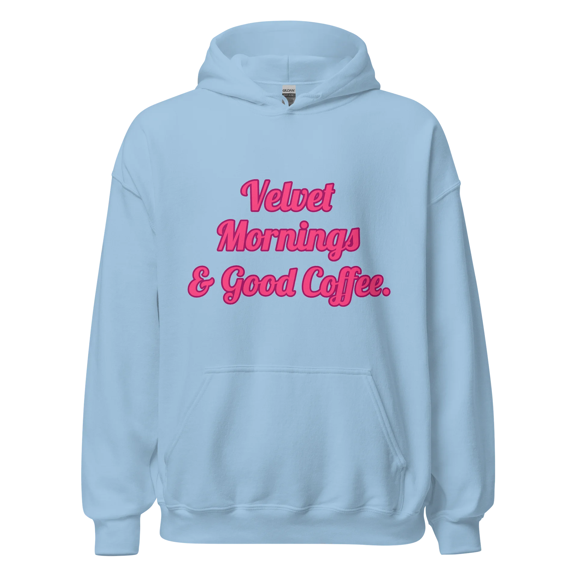 Velvet Mornings & Good Coffee Hoodie product image (1)
