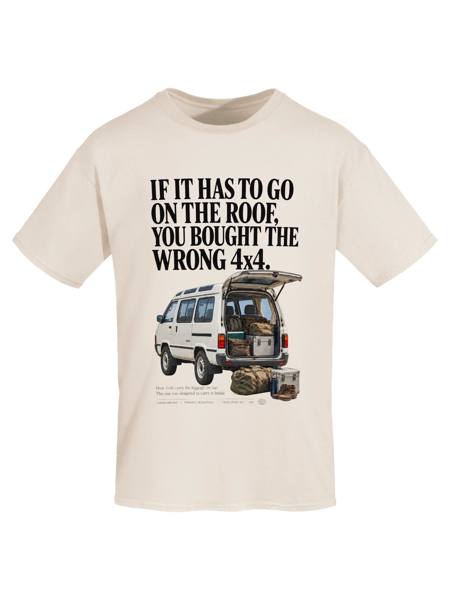 Wrong 4x4: 1991 Toyota TownAce 4WD Tee product image (39)