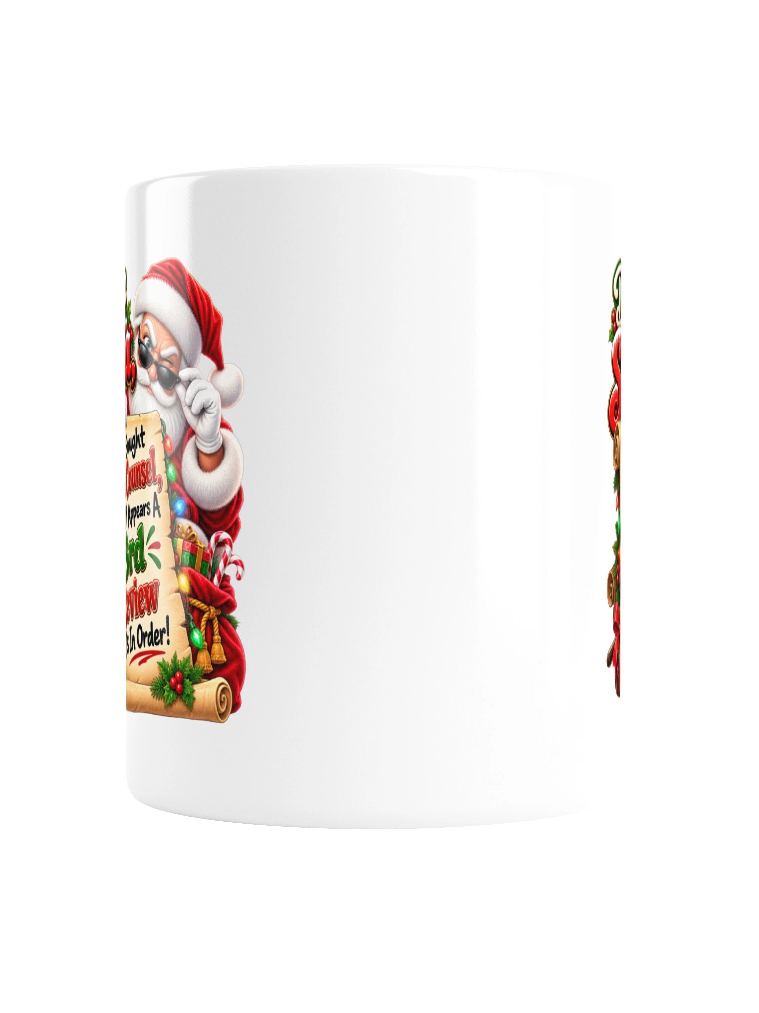 DEAR SANTA, I’VE SOUGHT LEGAL COUNSEL…MUG product image (4)