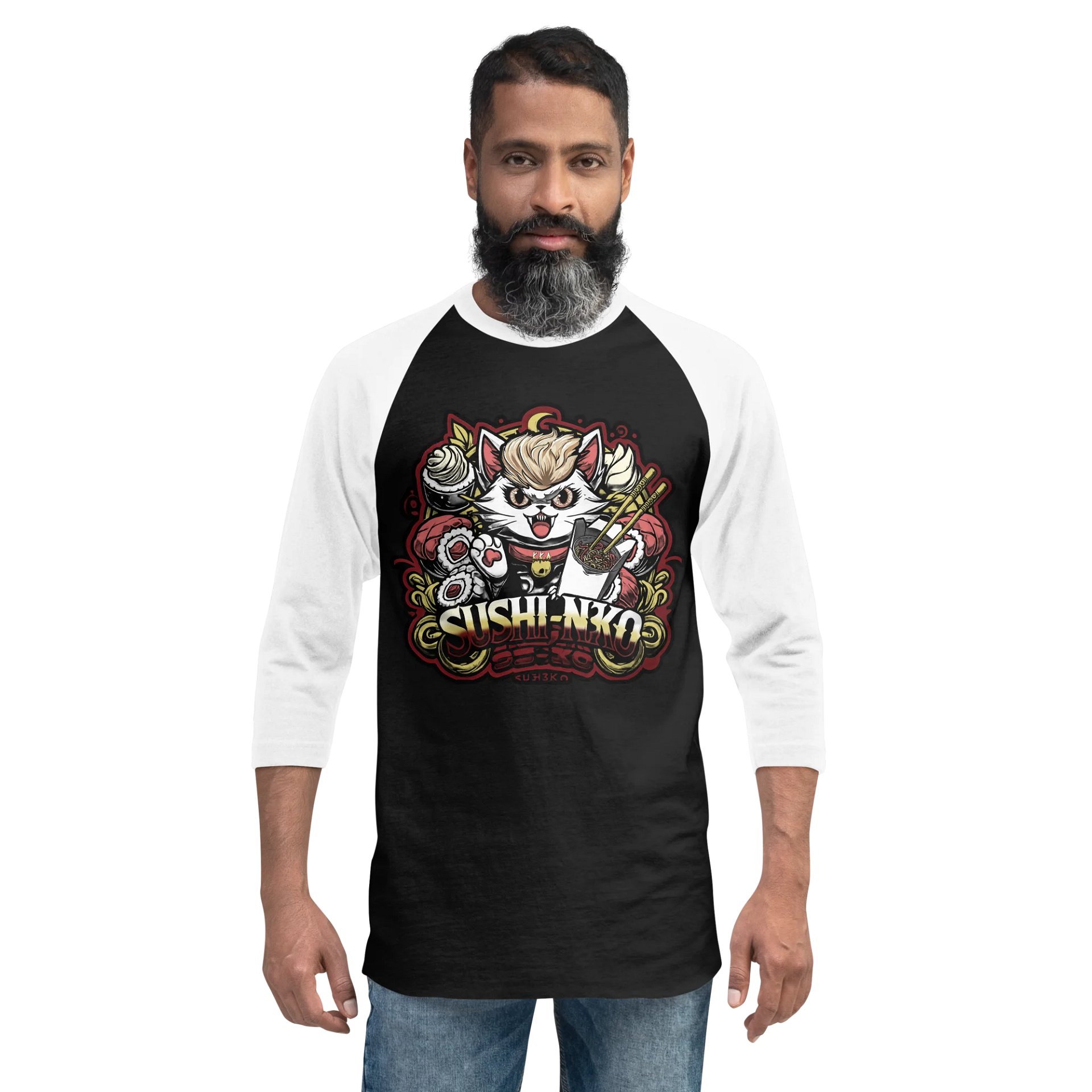 Sushi - Niko Raglan Tee product image (2)