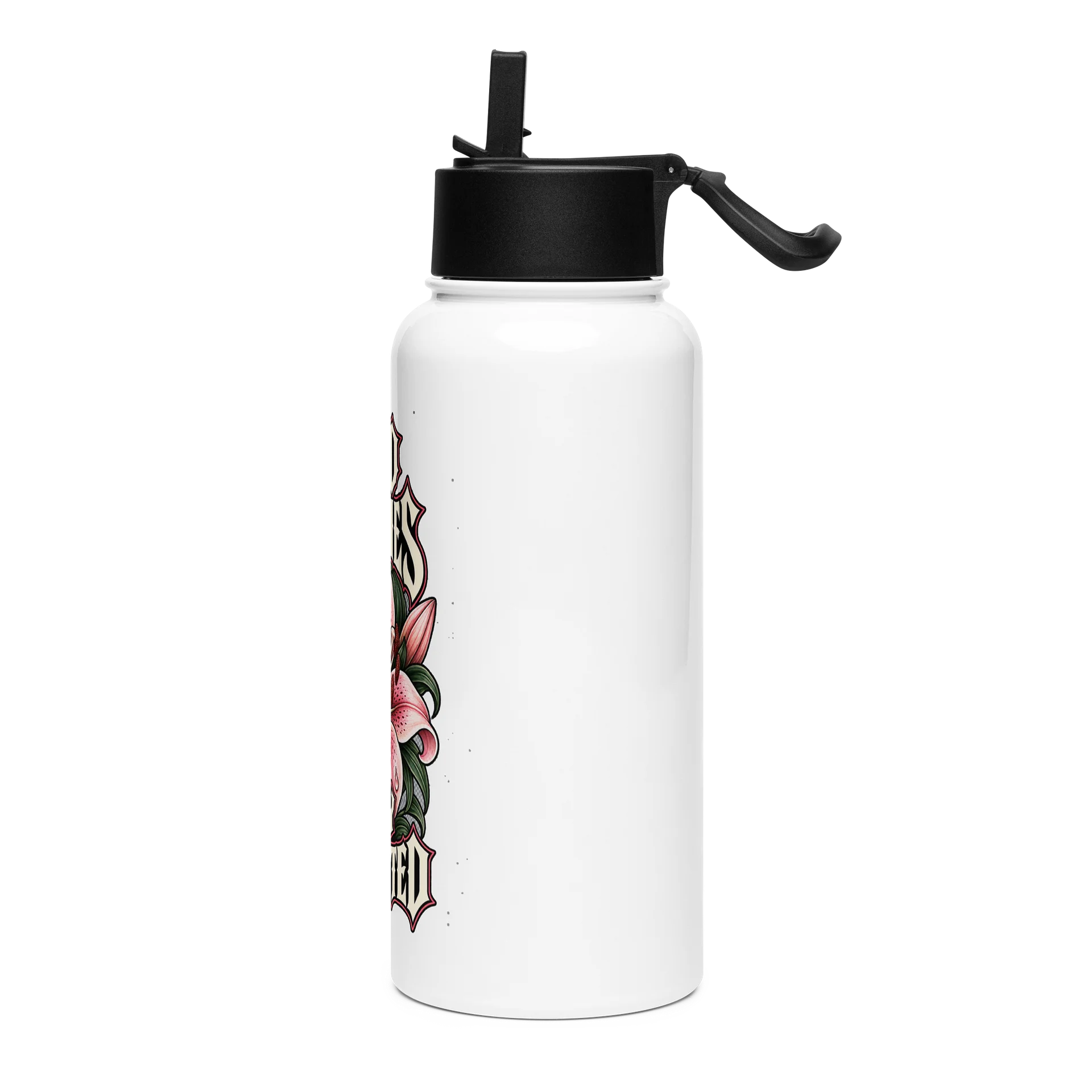 Bad Bitches Stay Hydrated – 32oz Metal Water Bottle product image (3)