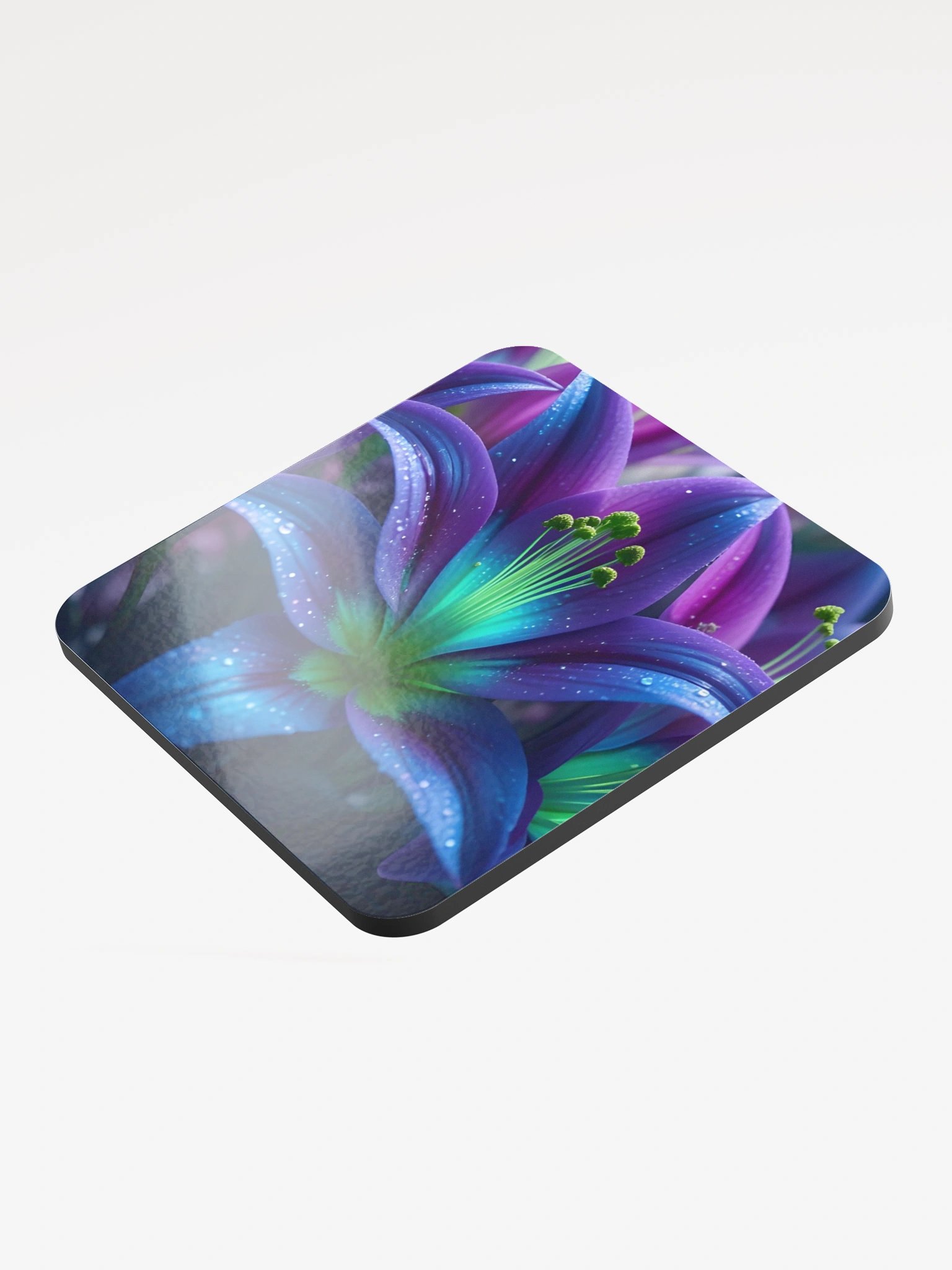 Dew-Kissed Petals Cork Coaster product image (3)