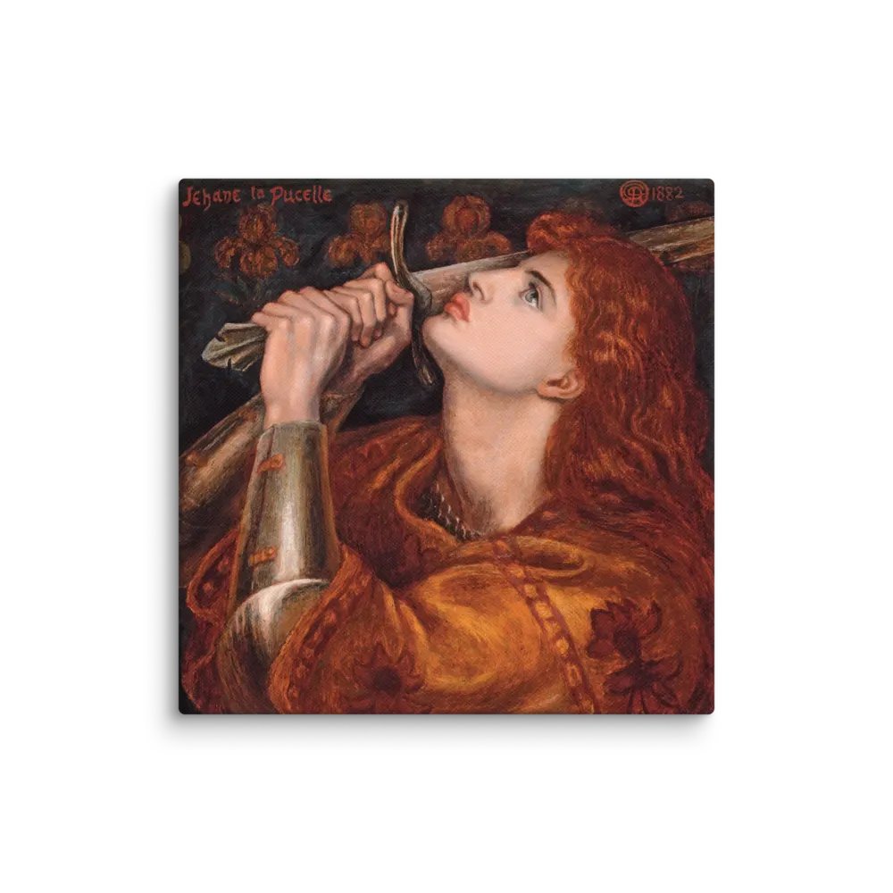''Joan of Arc'' by Dante Gabriel Rossetti (Canvas) product image (1)