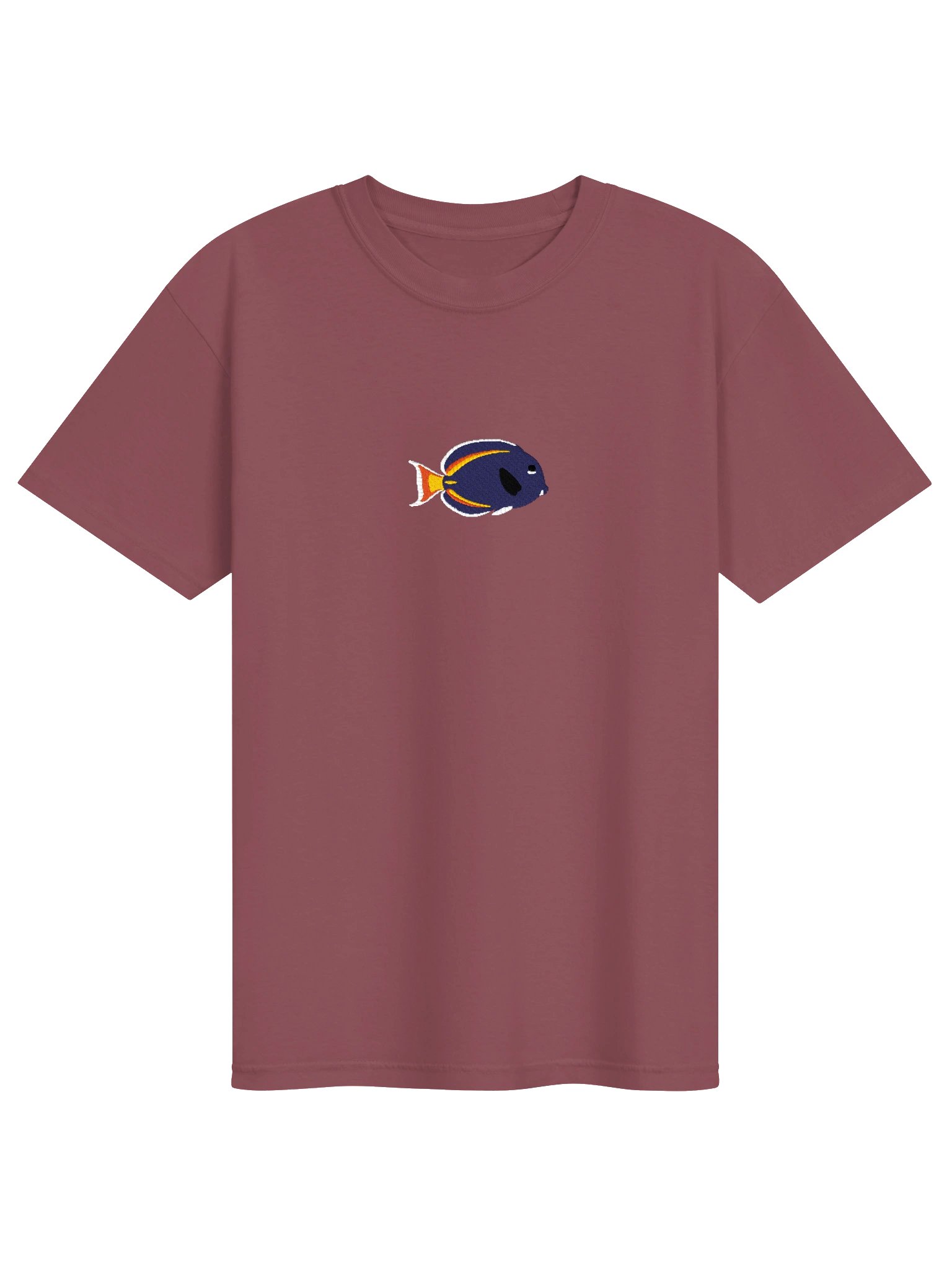 Hybrid Gold-Rim Tang Embroidered Premium Shirt | Saltwater Reef Aquarium Fish & Marine Life Apparel product image (4)