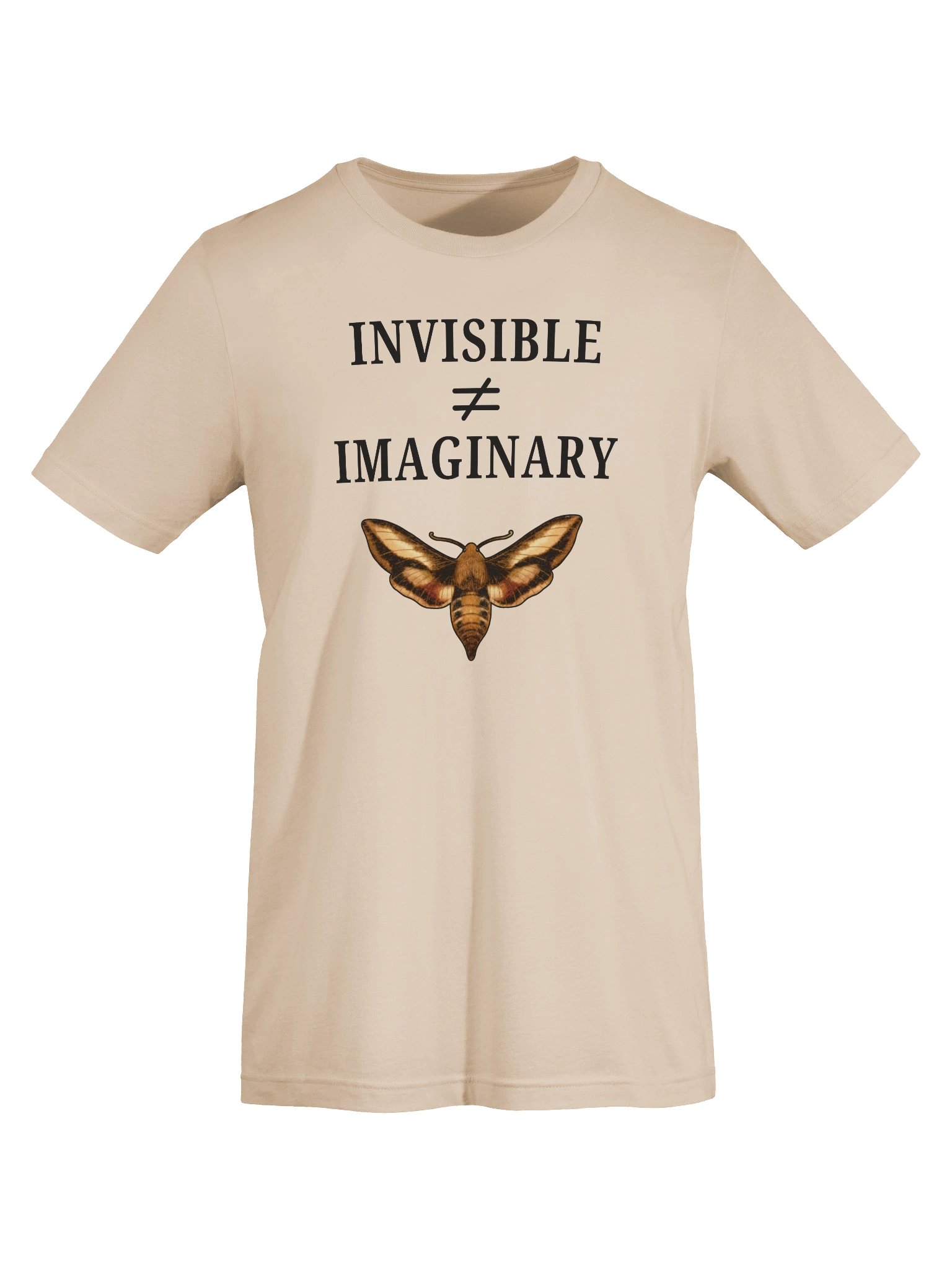 Invisible Illness Shirt | Invisible Not Imaginary Moth Tee product image (5)