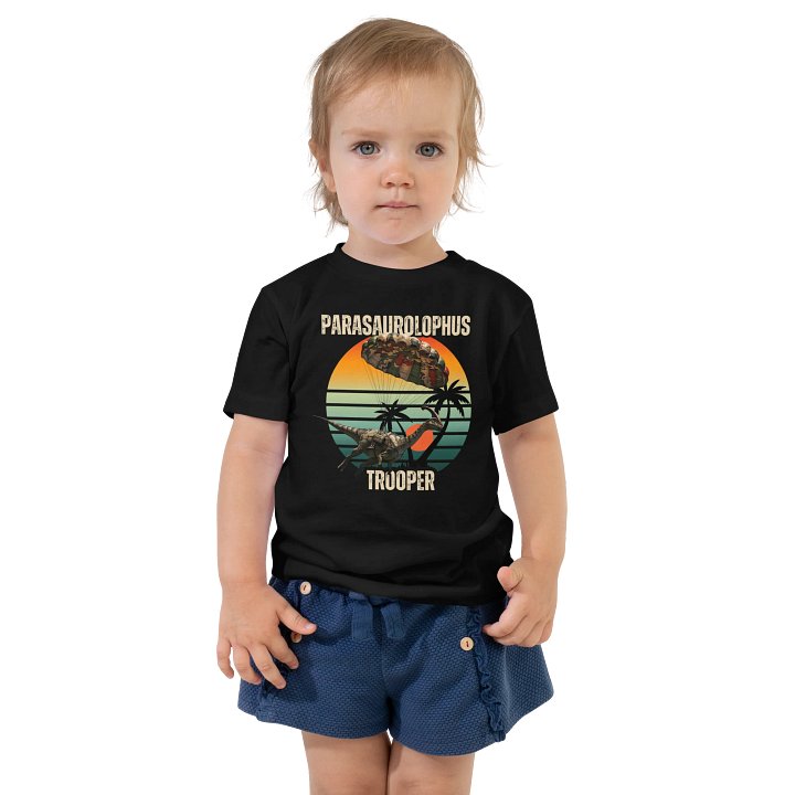 Parasaurolophus Trooper - Dinosaur Paratrooper Shirt product image (1)