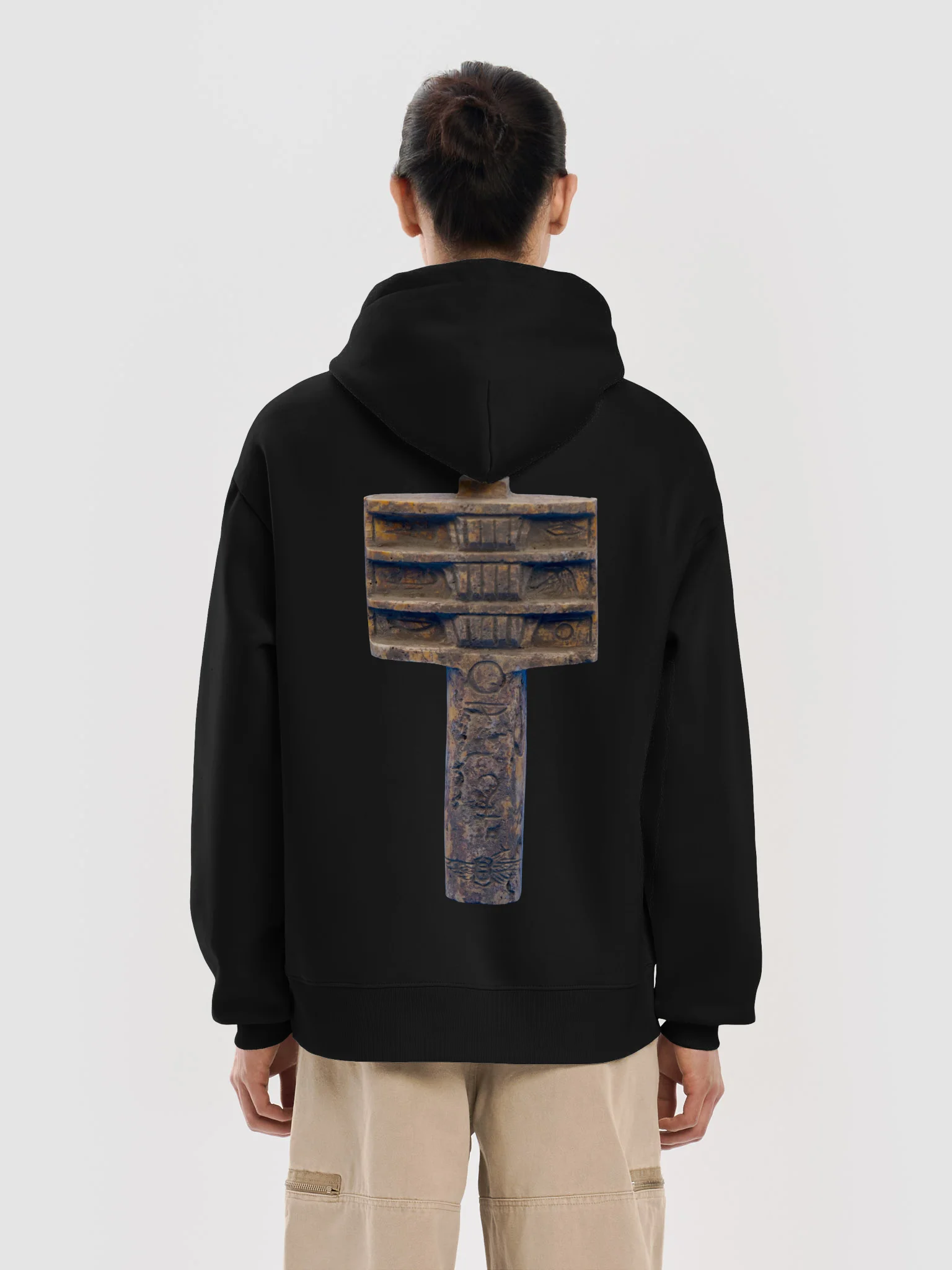 Quartz Ankh Nephilim Statue Djed Hoodie product image (6)