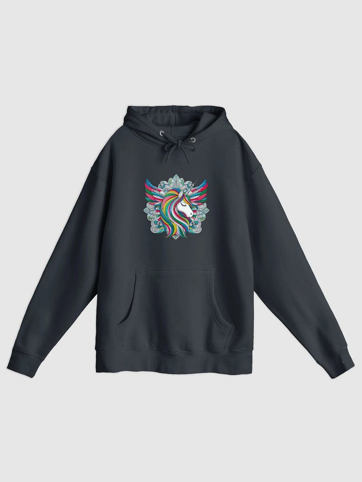 Lane Seven Premium Pullover Hoodie | AI Design unicorn product image (2)
