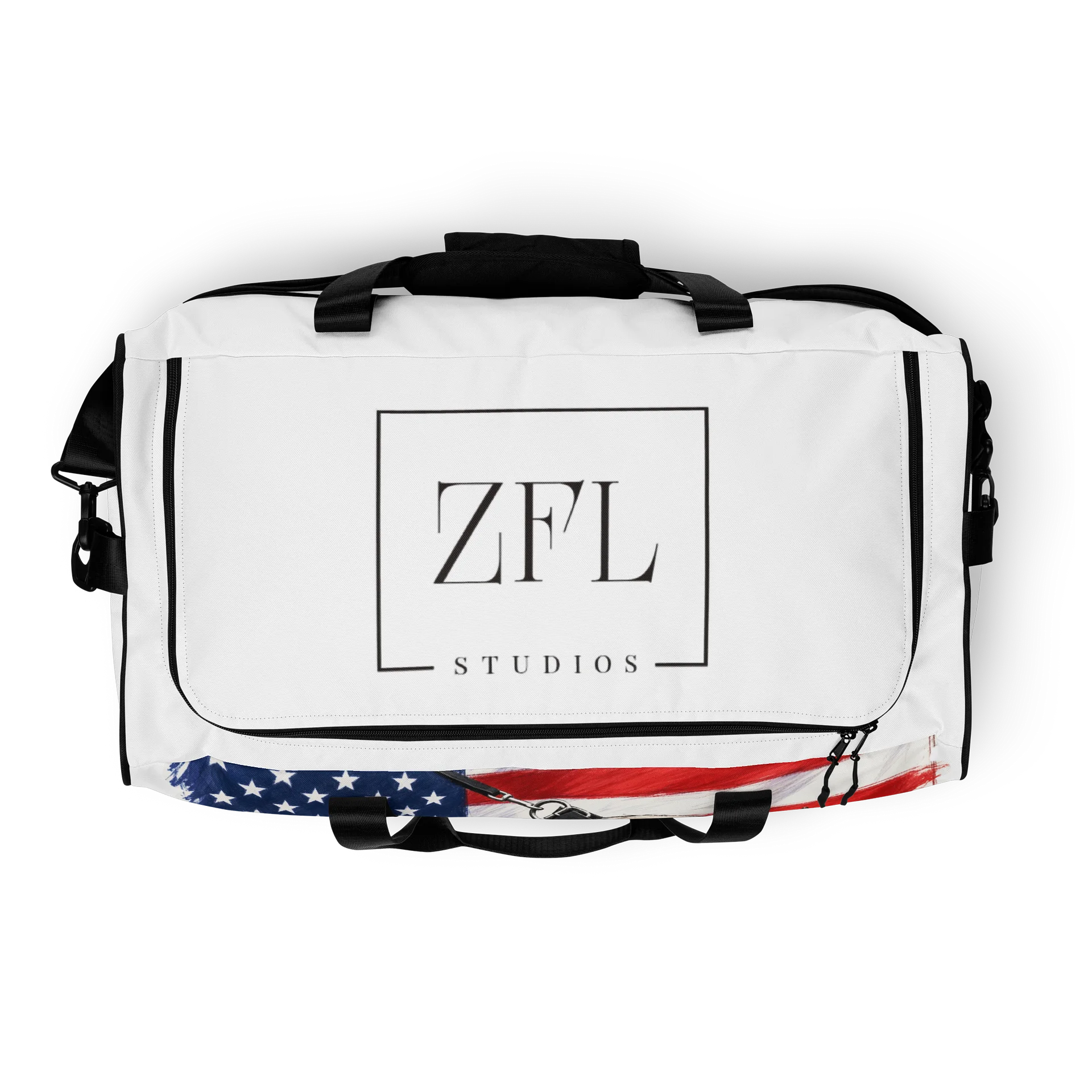 Patriotic Pit Bull Duffle Bag product image (8)