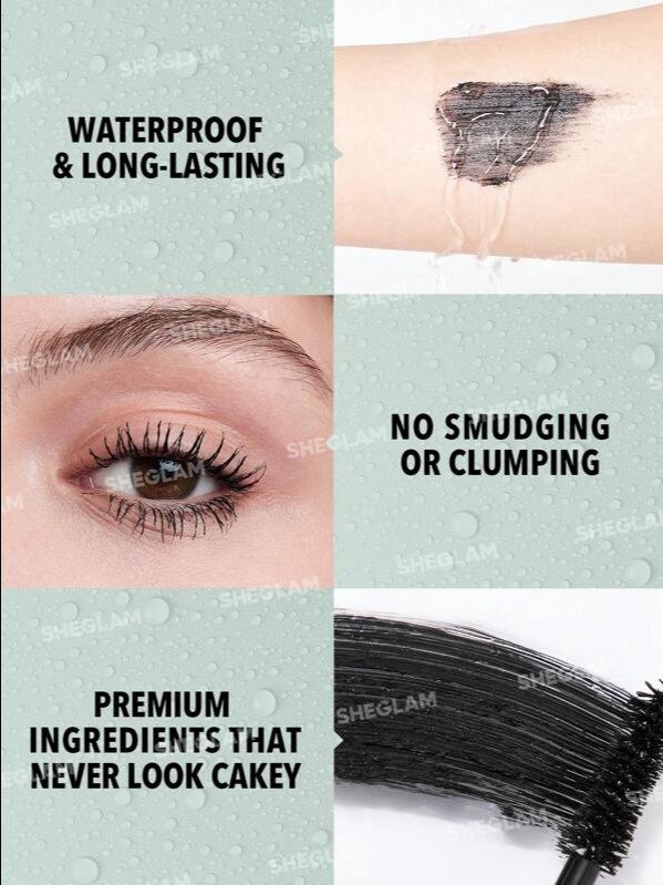 2-in-1 Volumizing & Lengthening Mascara | Dual-Ended Waterproof Lash Lifting Formula | ADLEST product image (5)