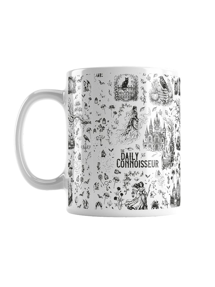 Spooky Toile Pattern Mug - Light product image (2)