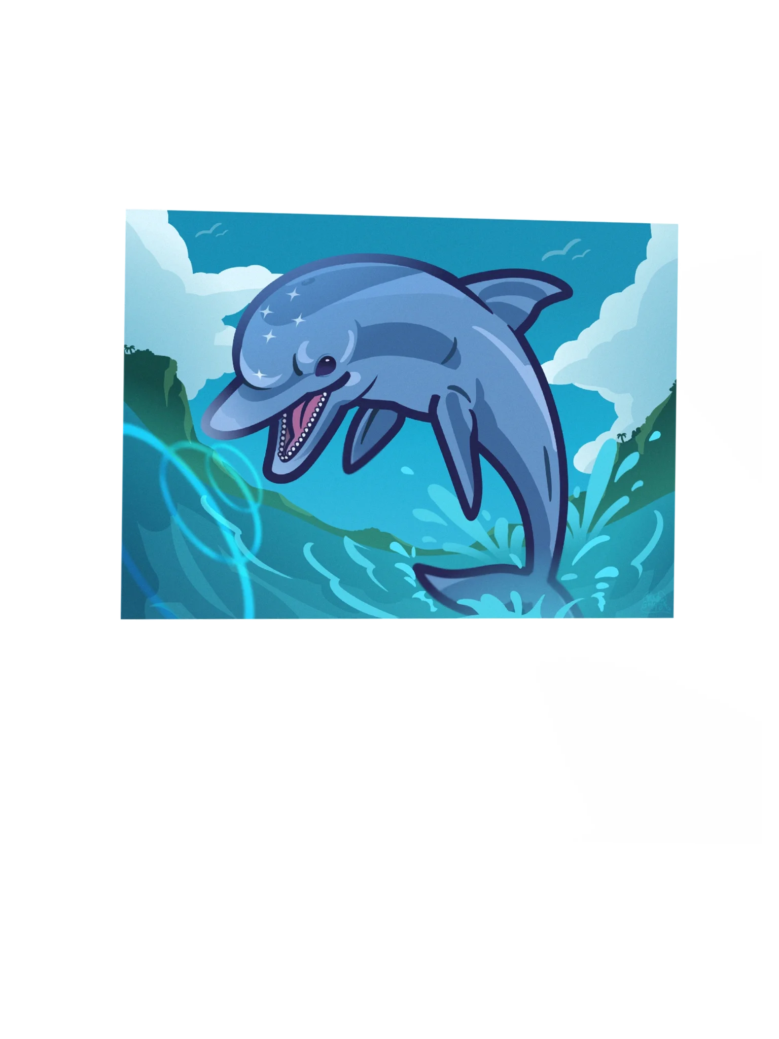 Do a Dolphin Flip - Print product image (5)