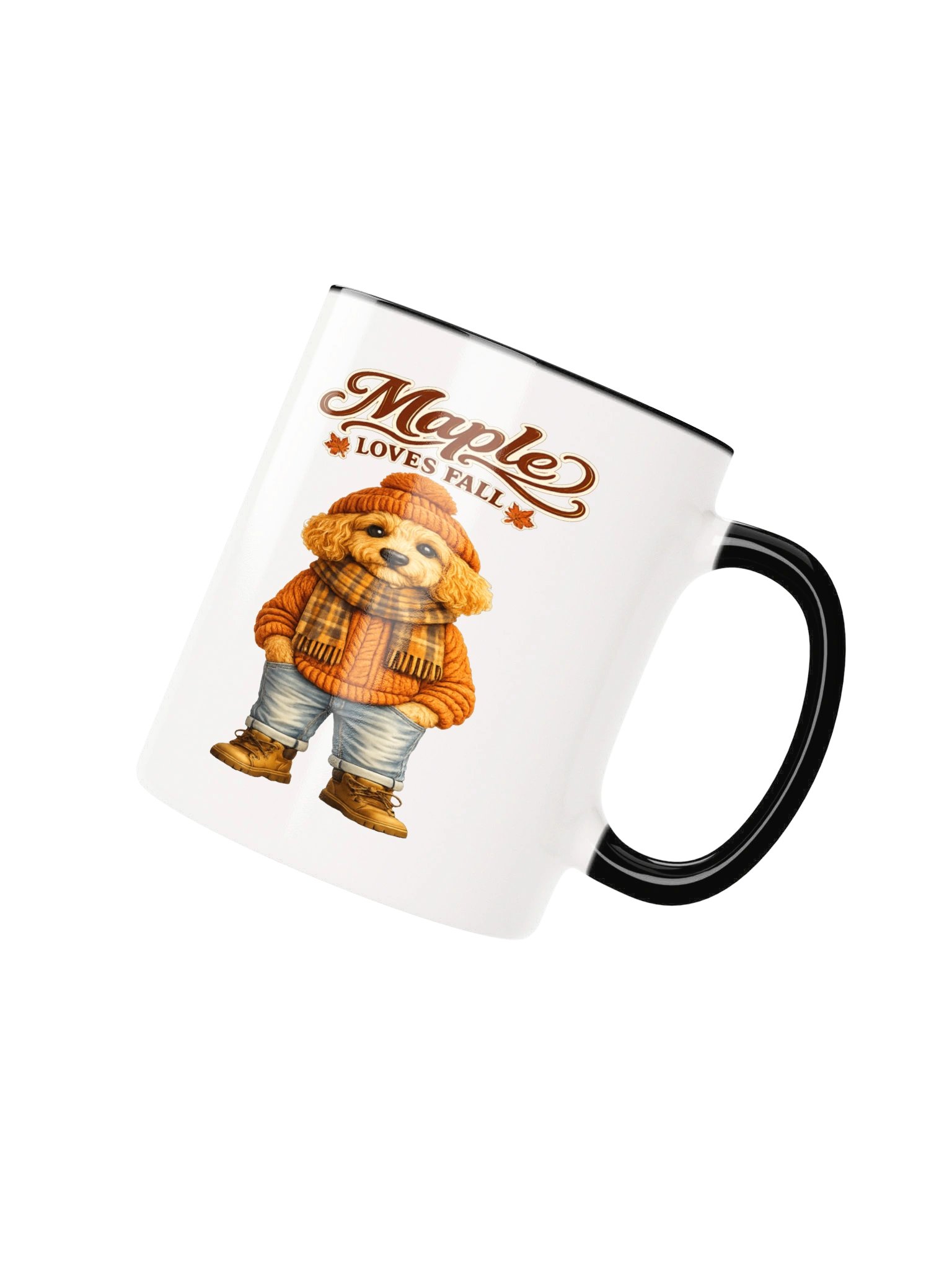 Maple Loves Fall Dog Paw Mug product image (11)
