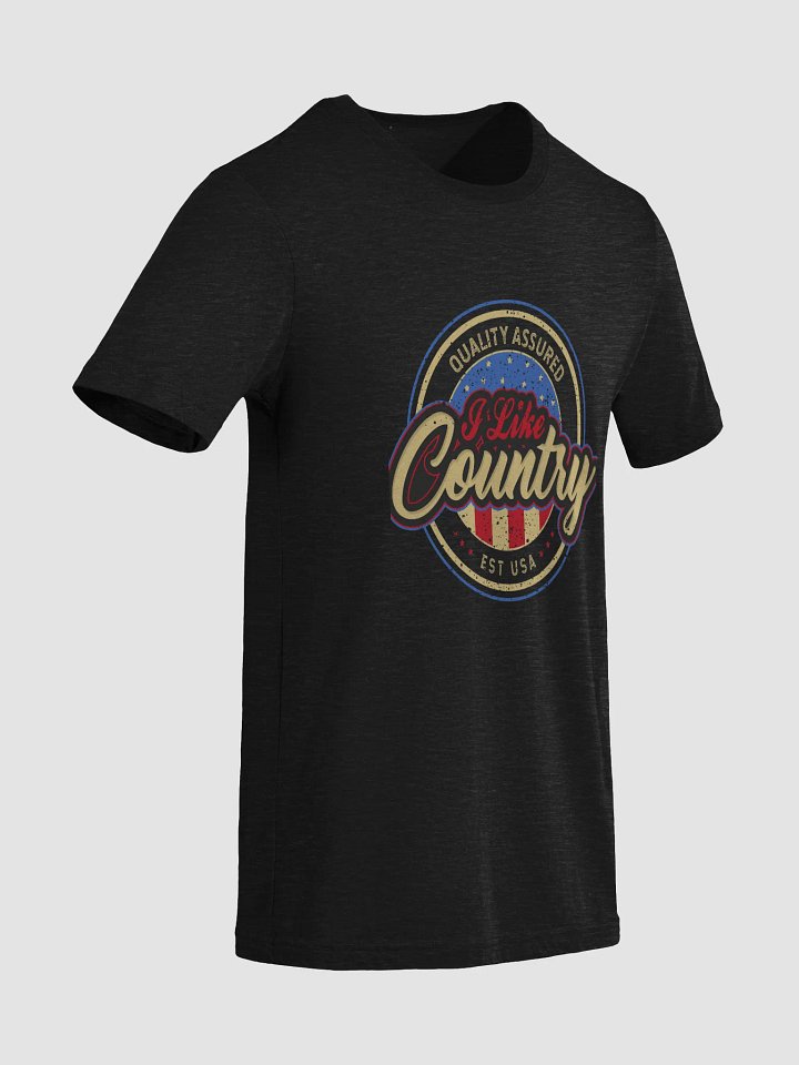 I Like Country (Dark, Triblend) product image (1)
