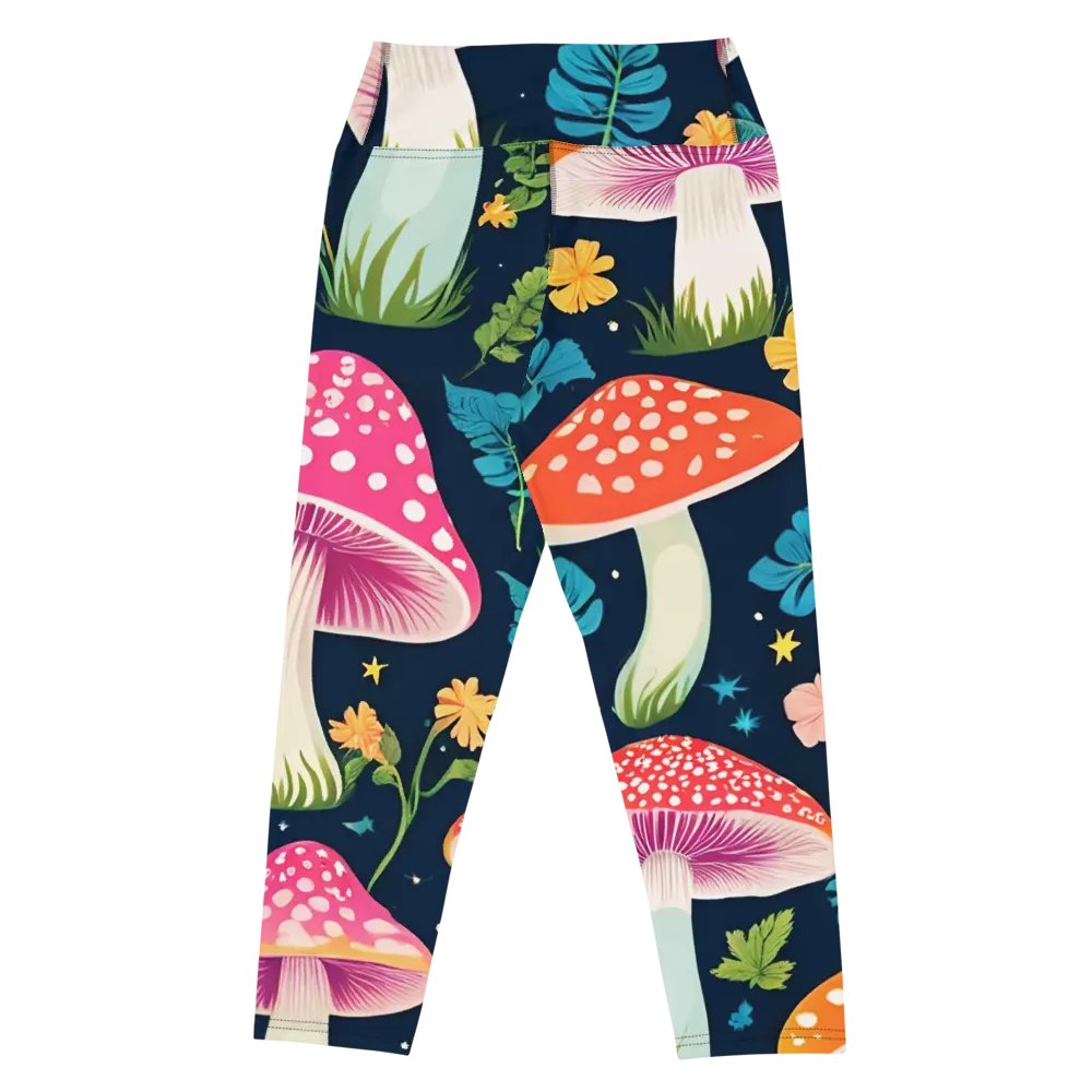 Mystic Mushroom Capri Leggings product image (2)