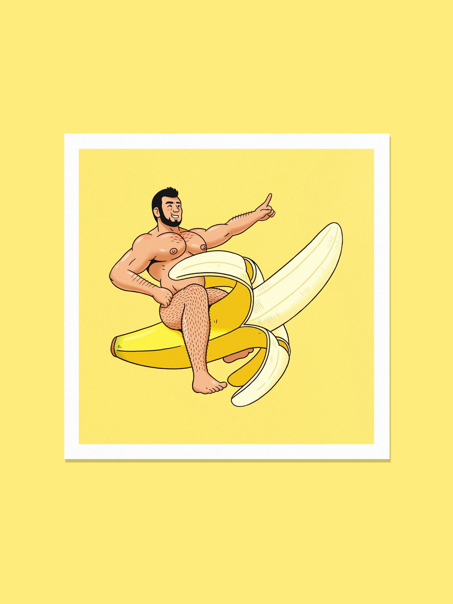 Banana 10x10 Print product image (3)