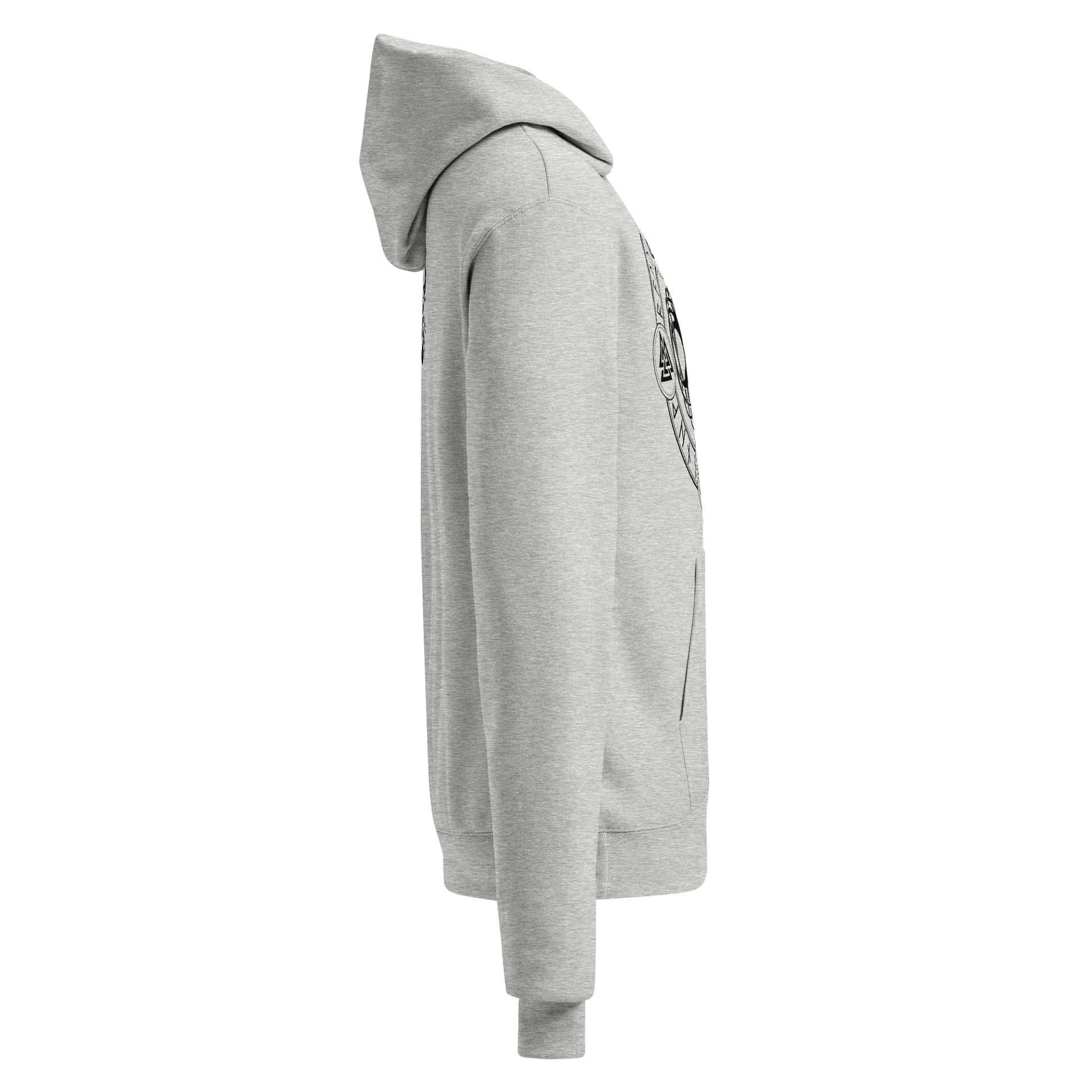 Forged In Valhalla: World Tree & Runes Hoodie product image (4)