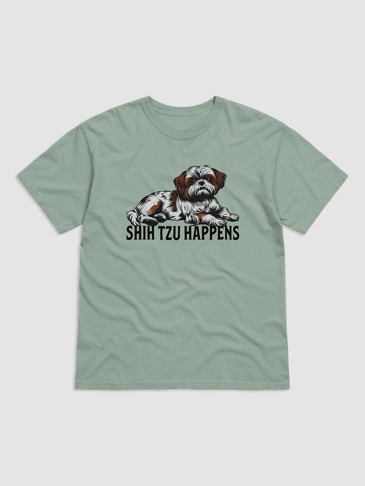 Shih Tzu Happens T-Shirt | Funny T-Shirt Design for Shih Tzu Paw-Rents product image (1)