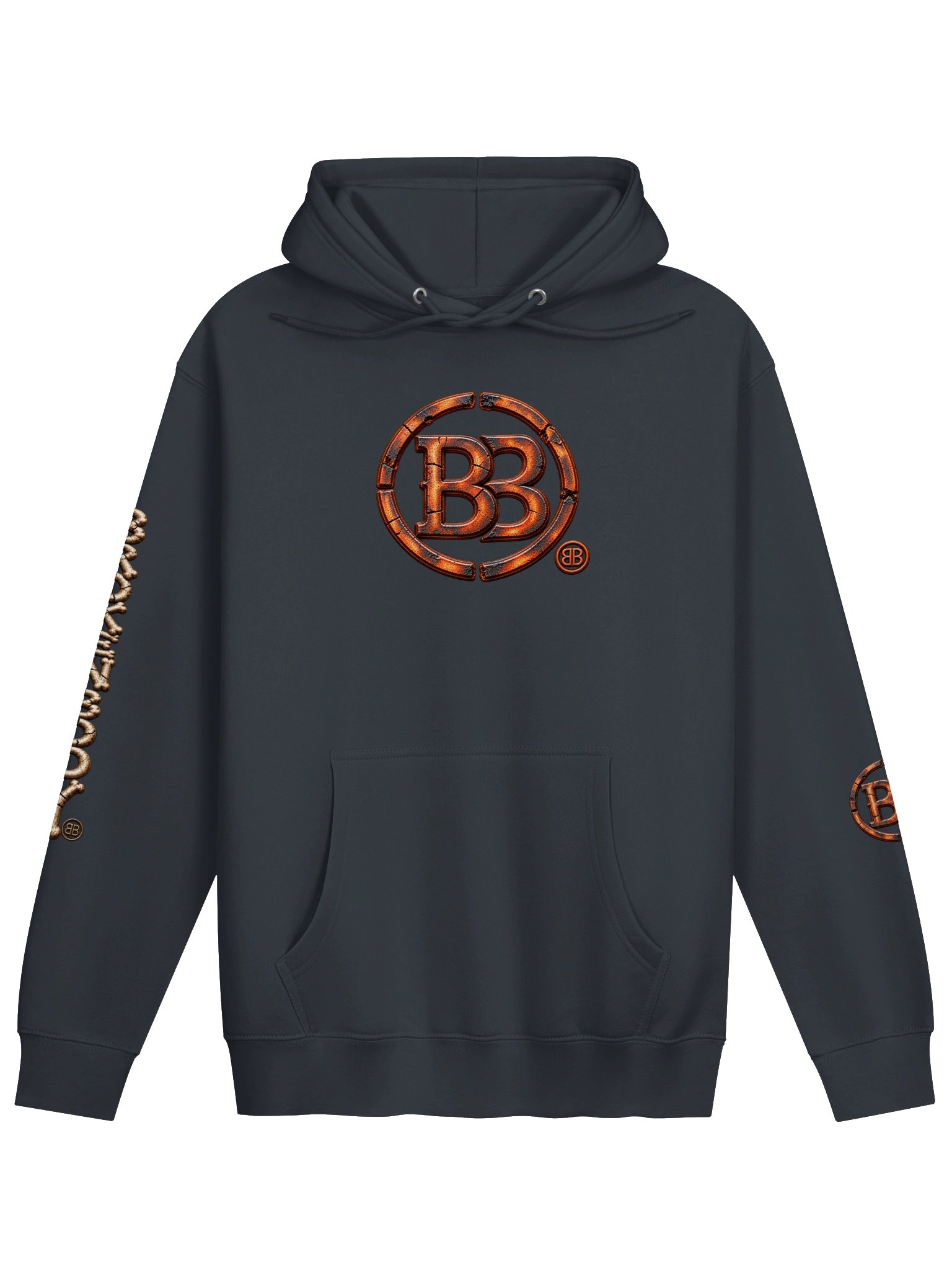 BROKEN BODY™ BB COPPER EMBLEM HOODIE product image (1)