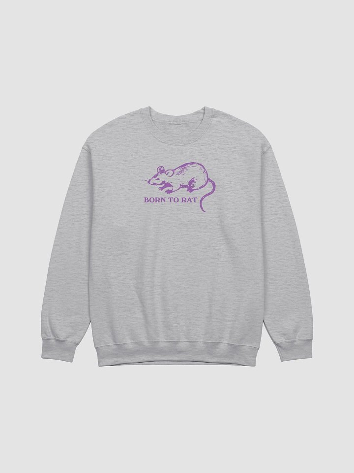 Born to rat Crewneck product image (1)