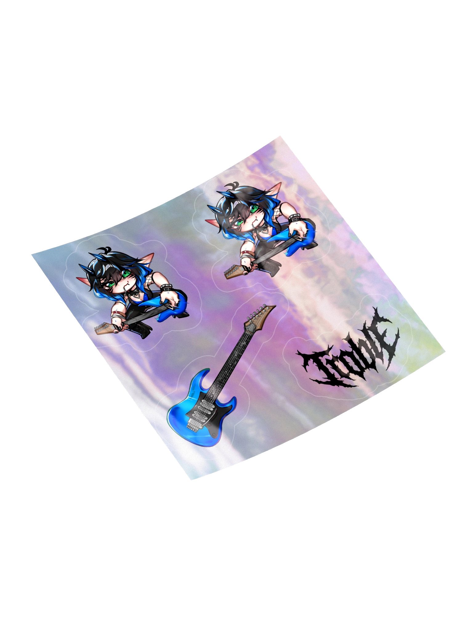 Troble Crabcore Holographic Kiss-Cut Sticker Sheet product image (4)