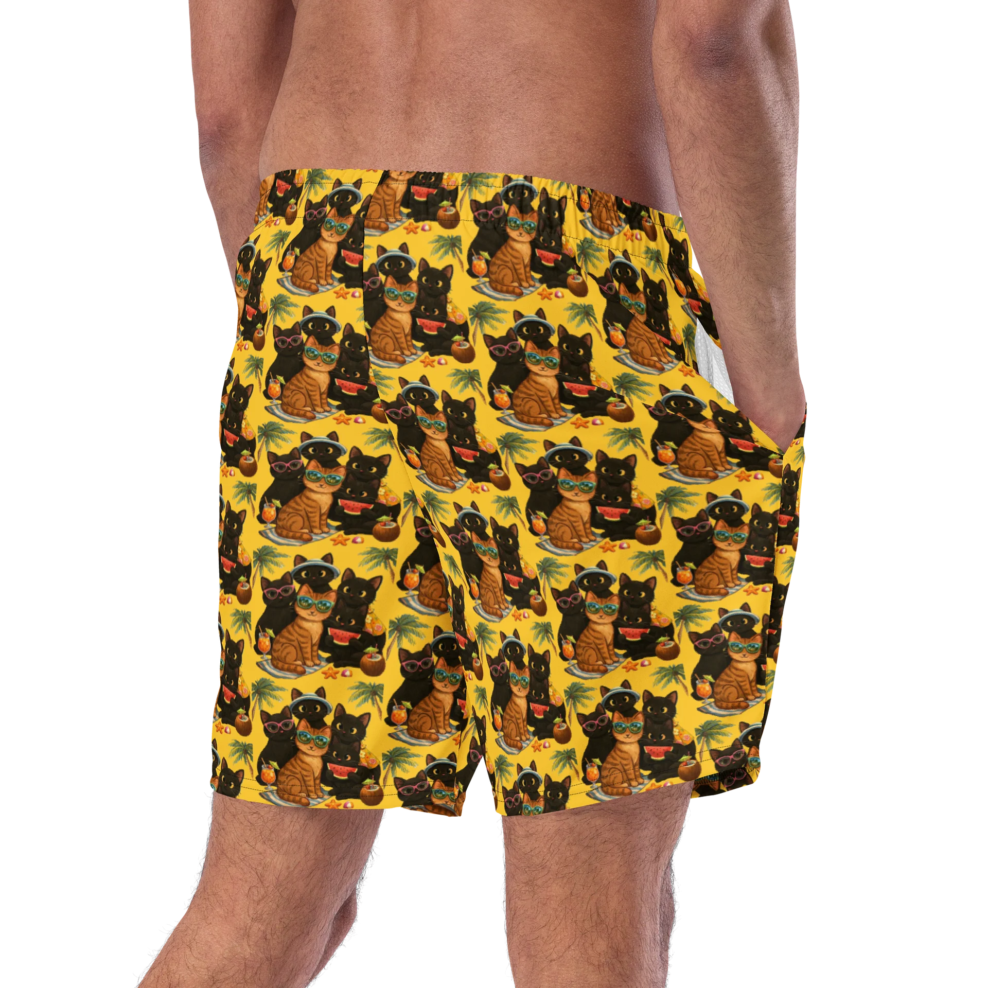 Cat brigade summer Swim Shorts product image (9)