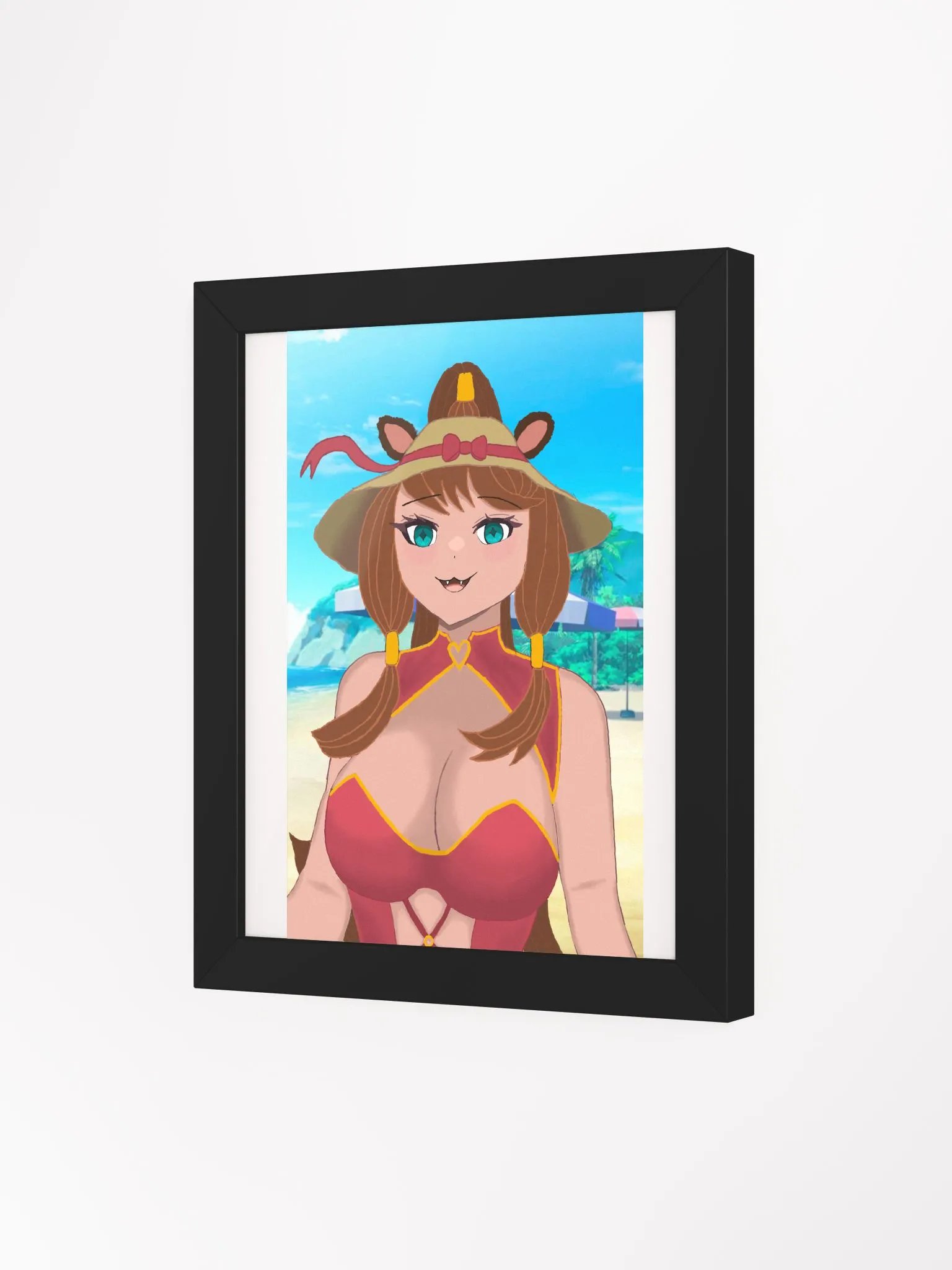 Eco-Friendly Ayous Wood Framed Matte Poster product image (15)