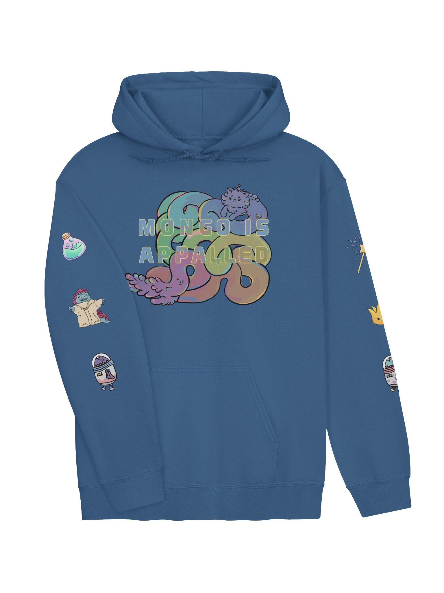 MONGO IS APPALLED with sleeve flair hoodie product image (29)