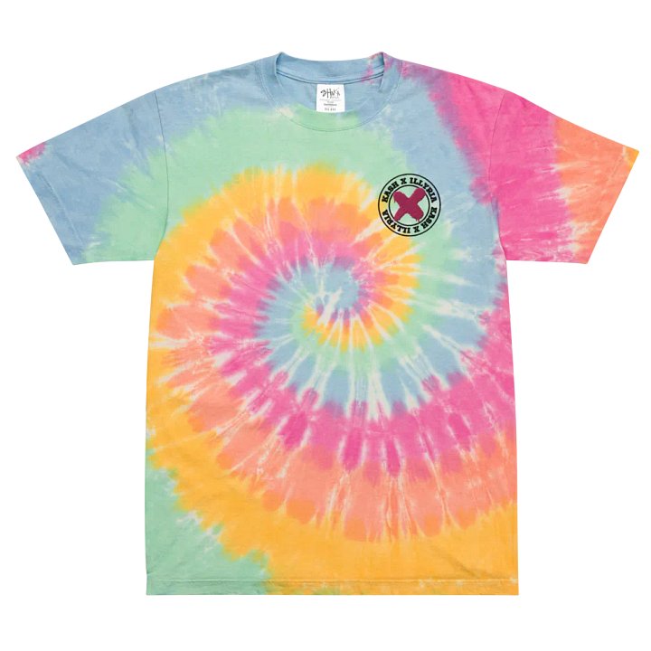 Vibrant Vibes Tie-Dye Tee product image (2)