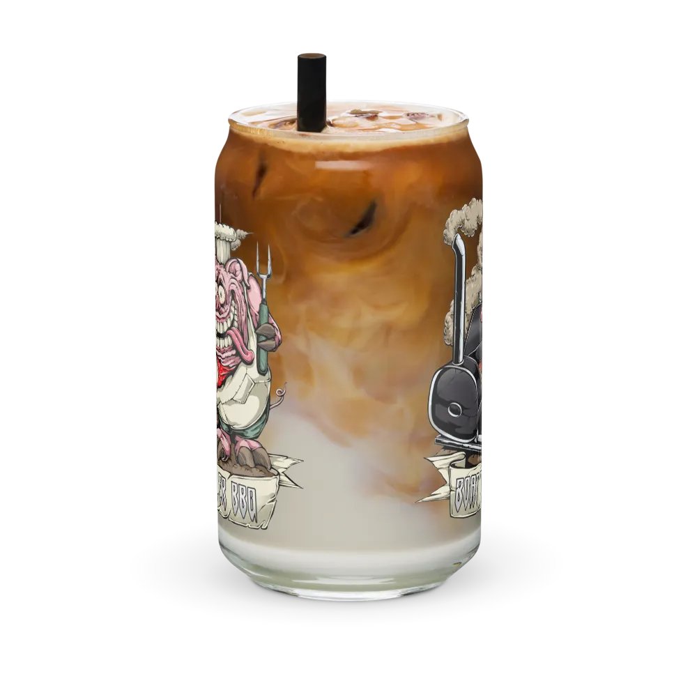 Porkin Pig Glass Cup product image (36)